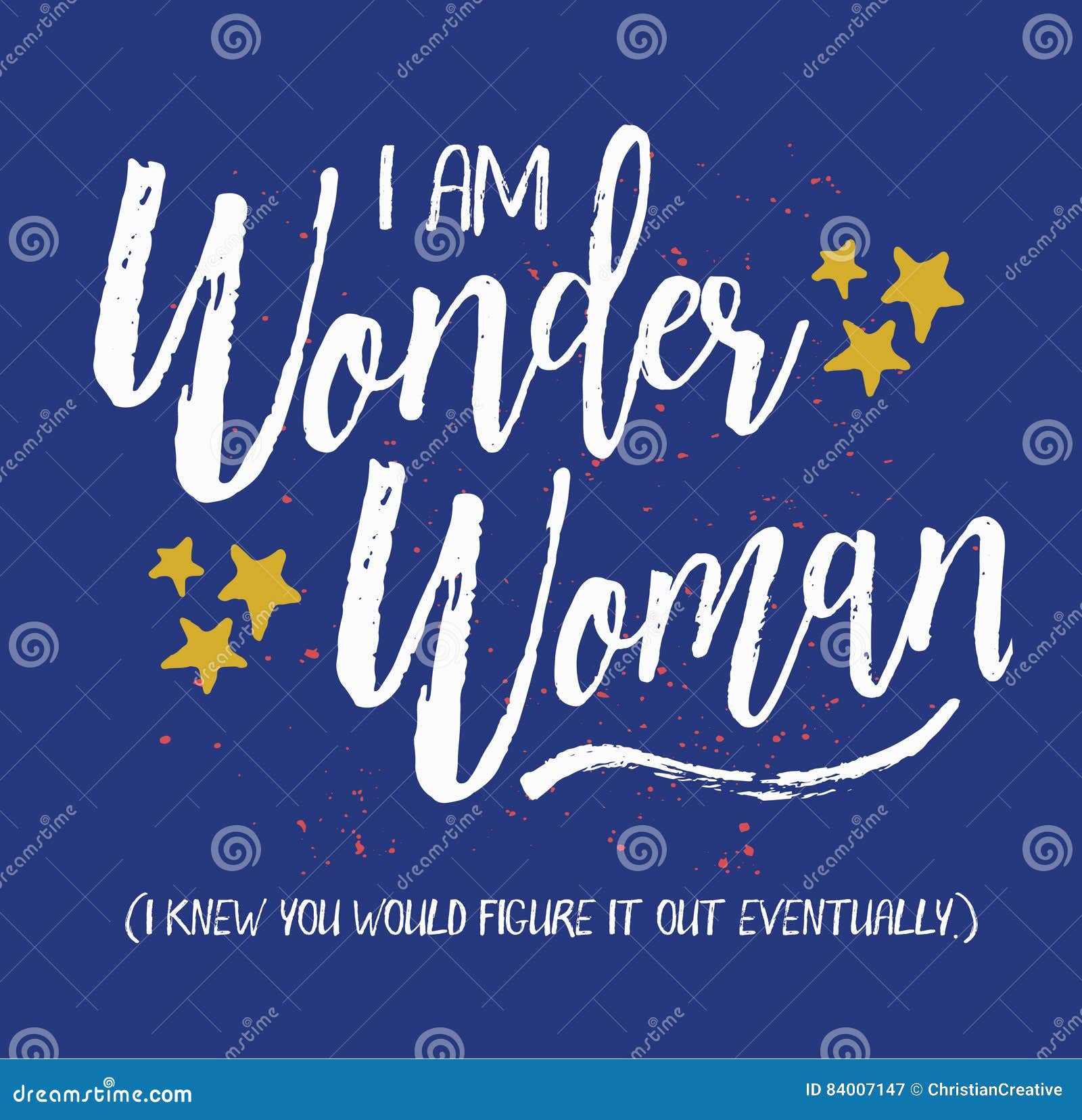 i am wonder woman