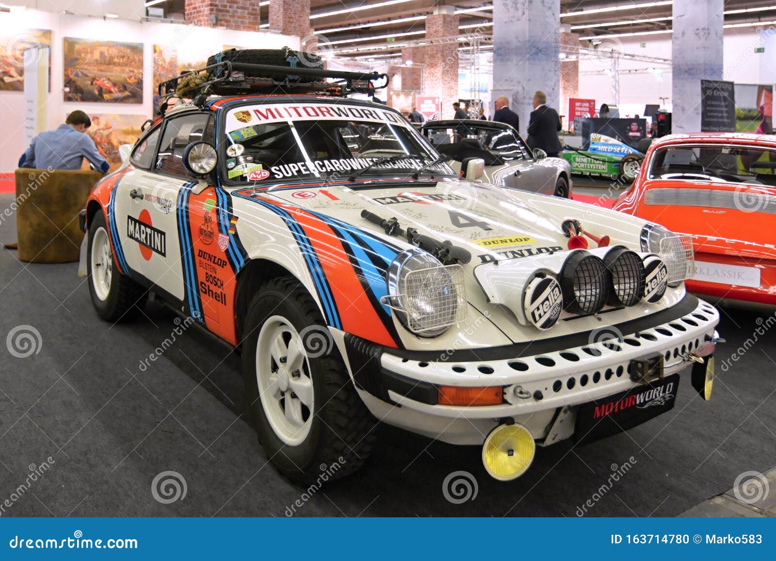 68. IAA Frankfurt 2019 - Porsche 911 Carrera Rallye `Martini-Racing`  Editorial Image - Image of lights, sport: 163714780
