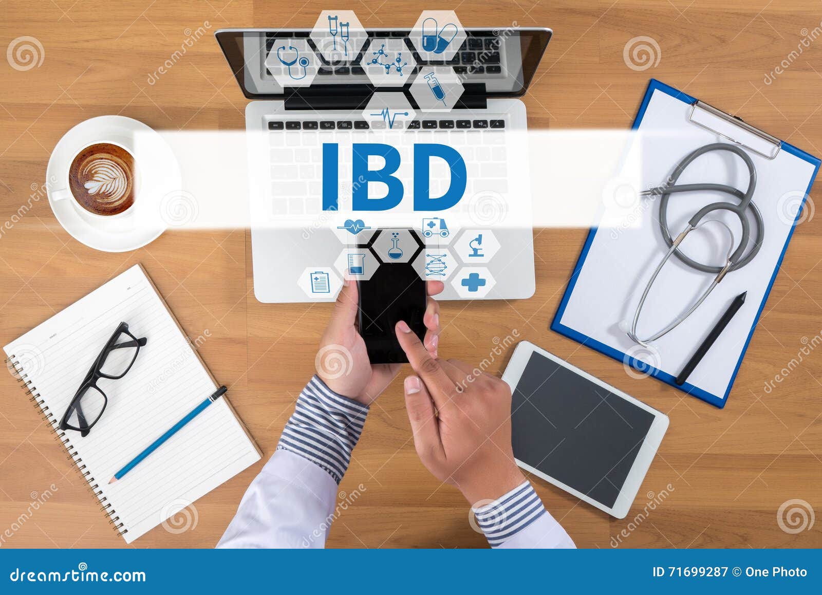 ibd - inflammatory bowel disease. medical concept