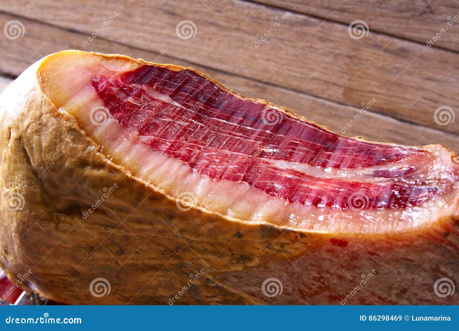 iberian ham pata negra from spain