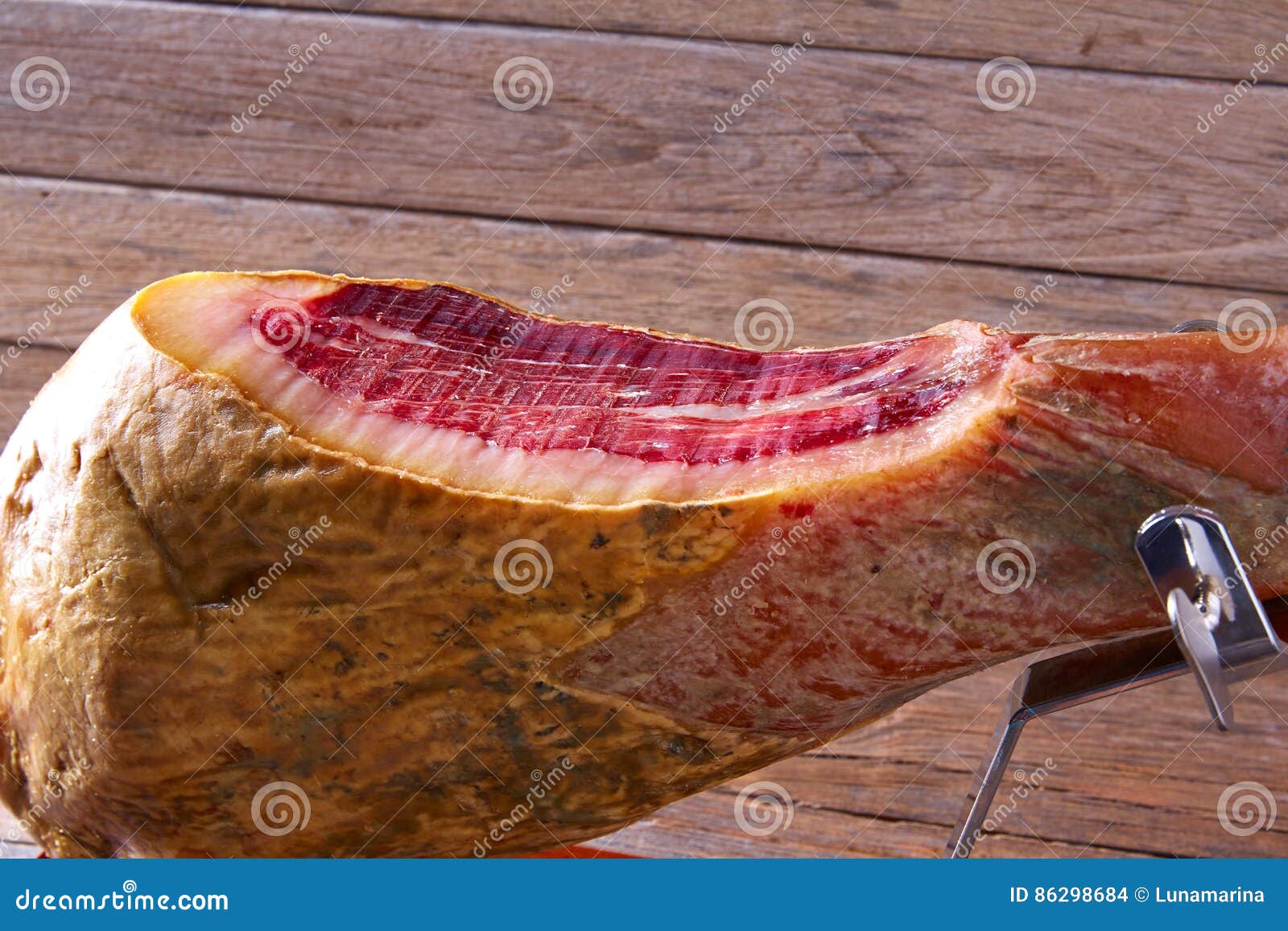 iberian ham pata negra from spain