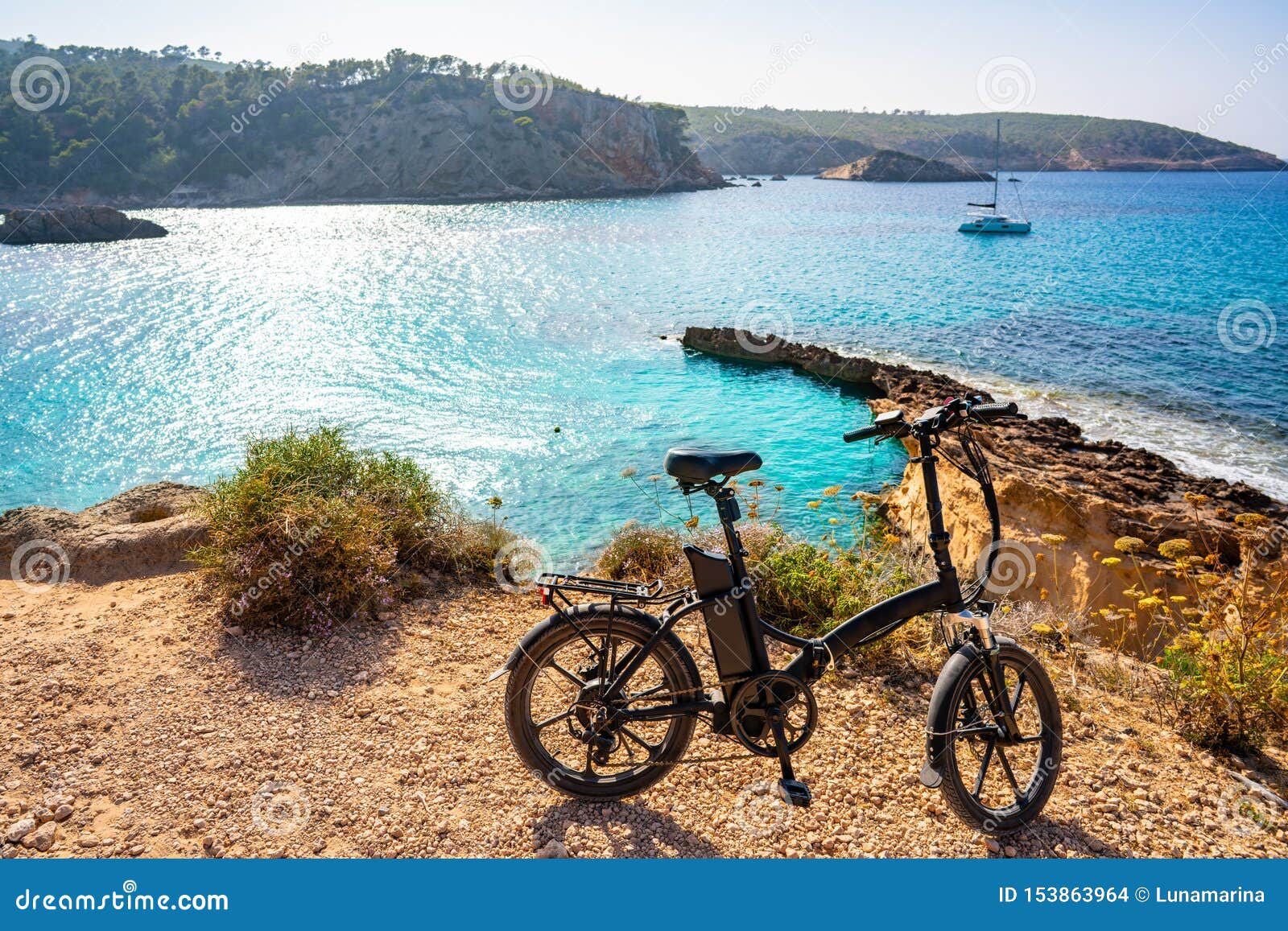 ibiza cala xarraca in sant joan of balearics