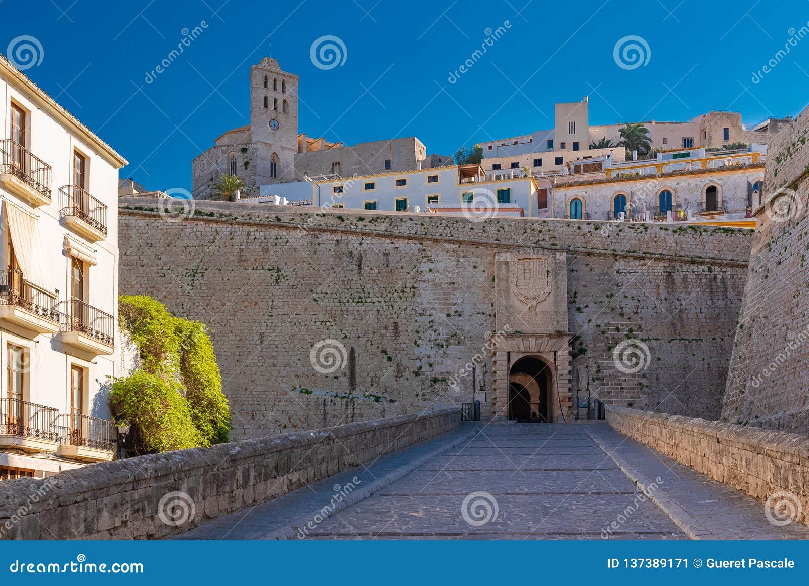 ibiza, the old city of eivissa