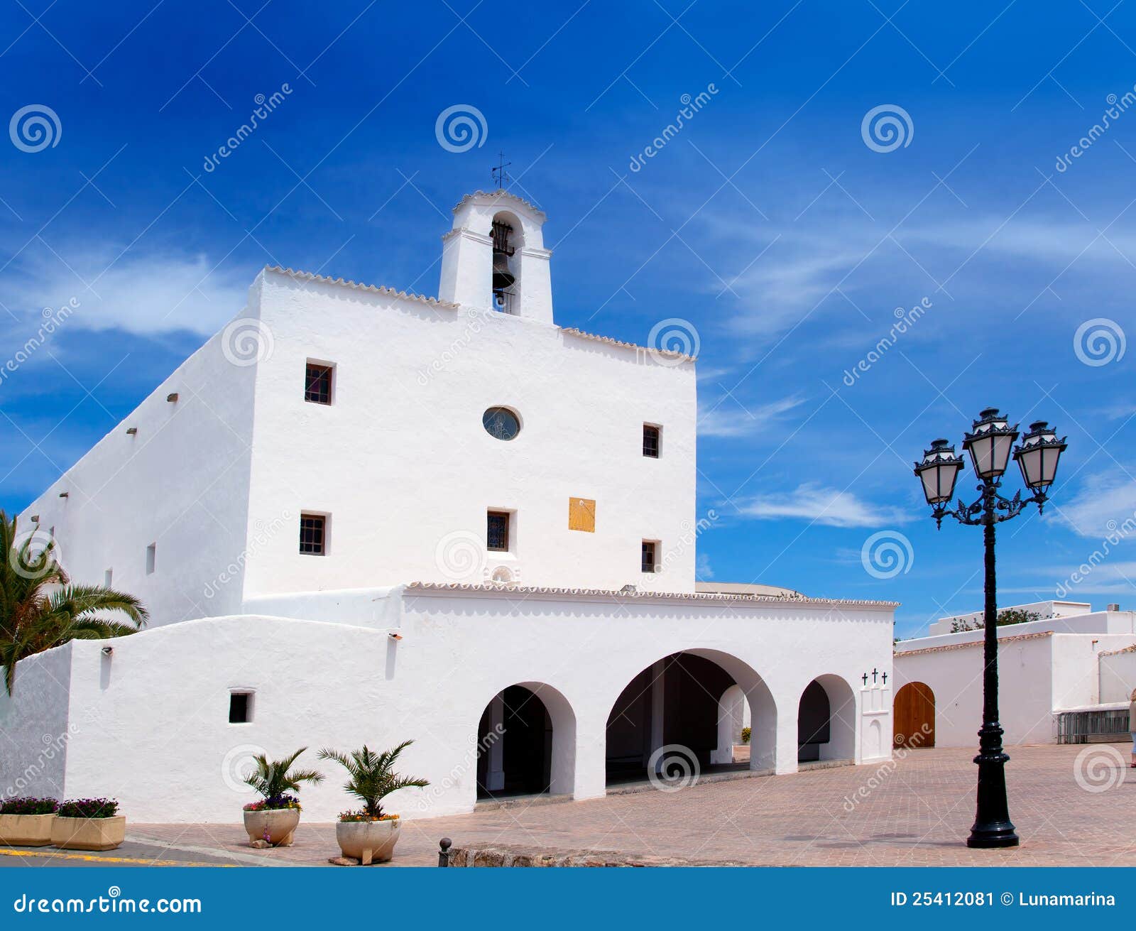 ibiza sant josep de sa talaia white church