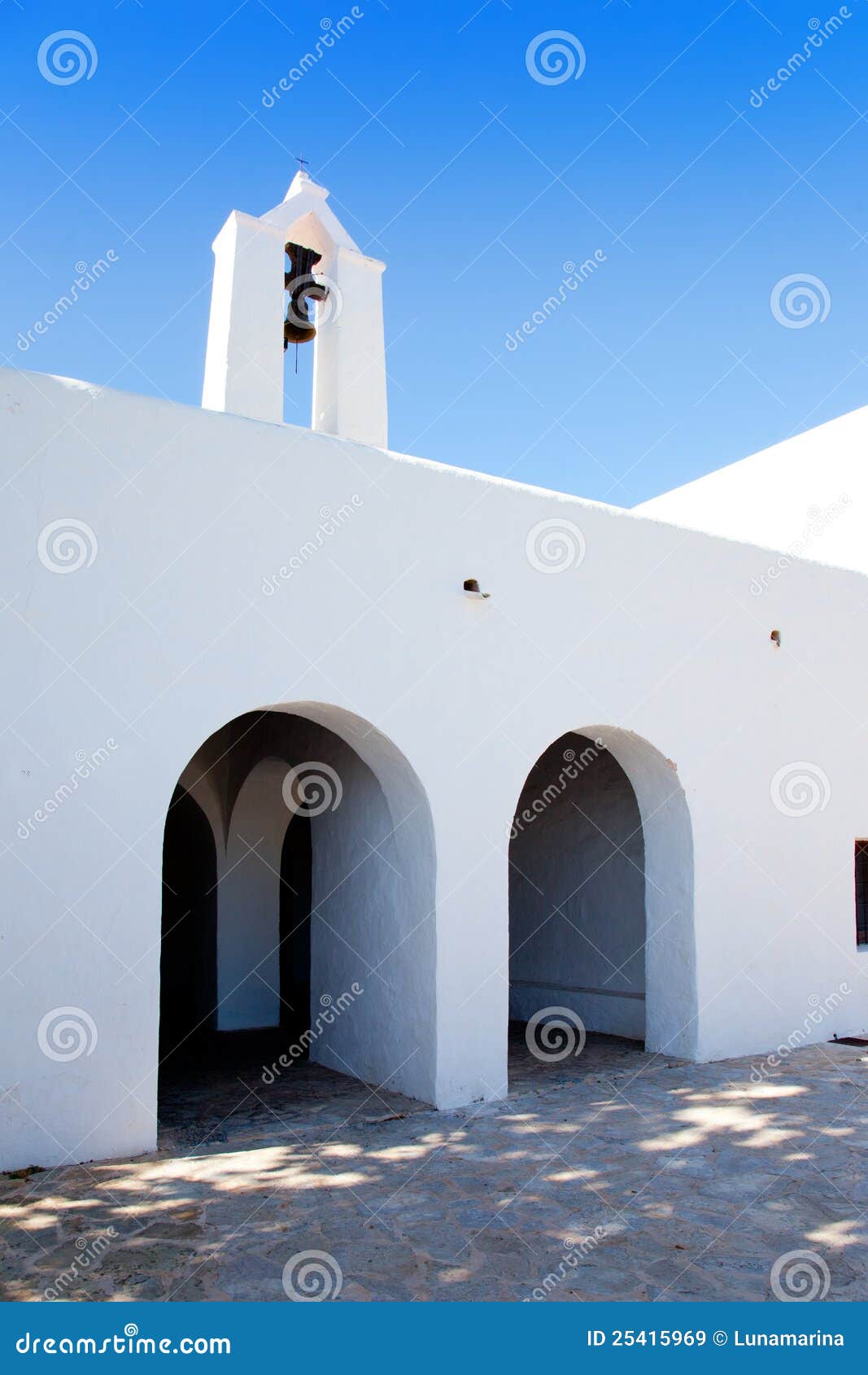 ibiza santa agnes de corona ines white church