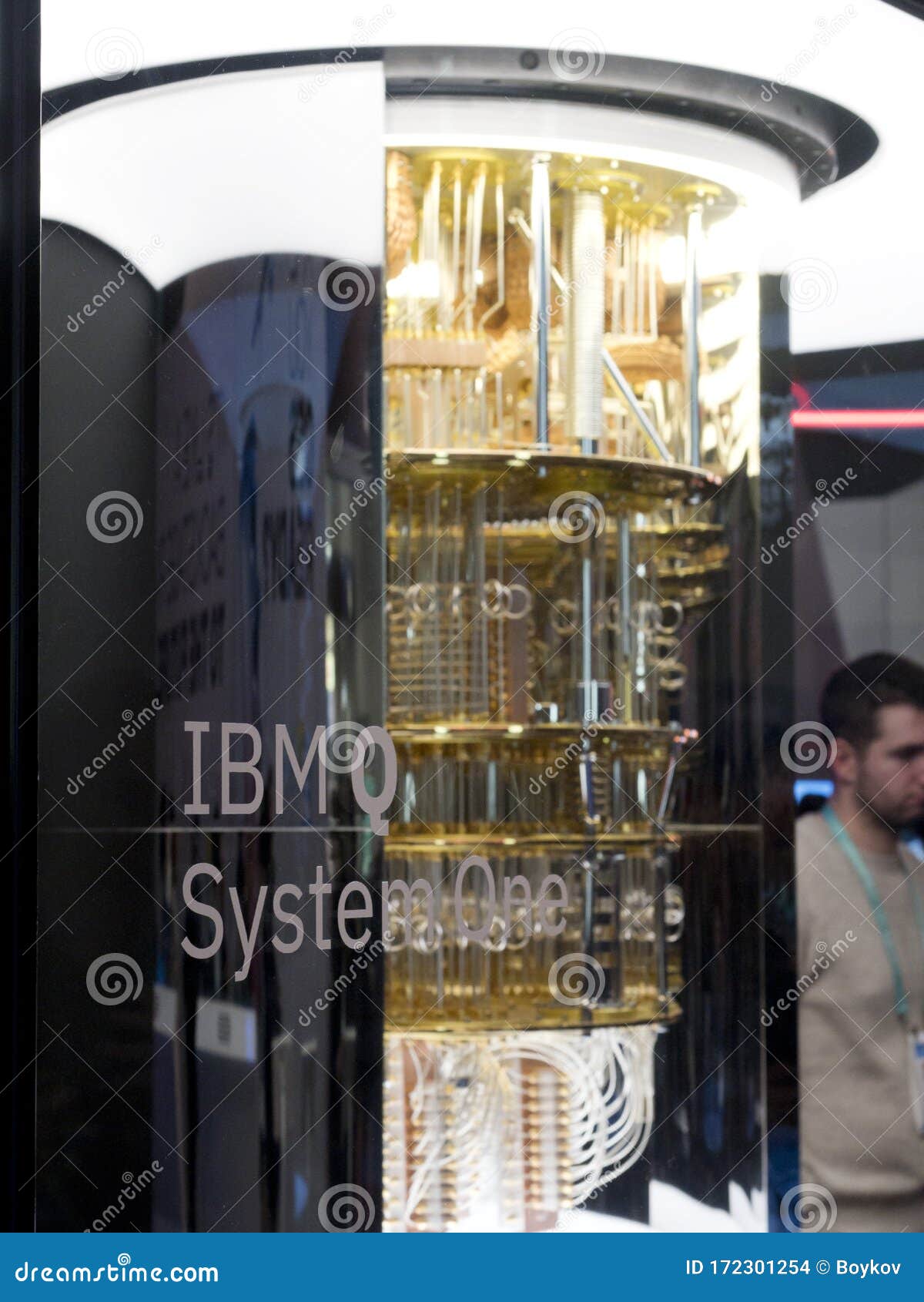 IBM Q System One Quantum Computer at the Consumer Electronic Show CES