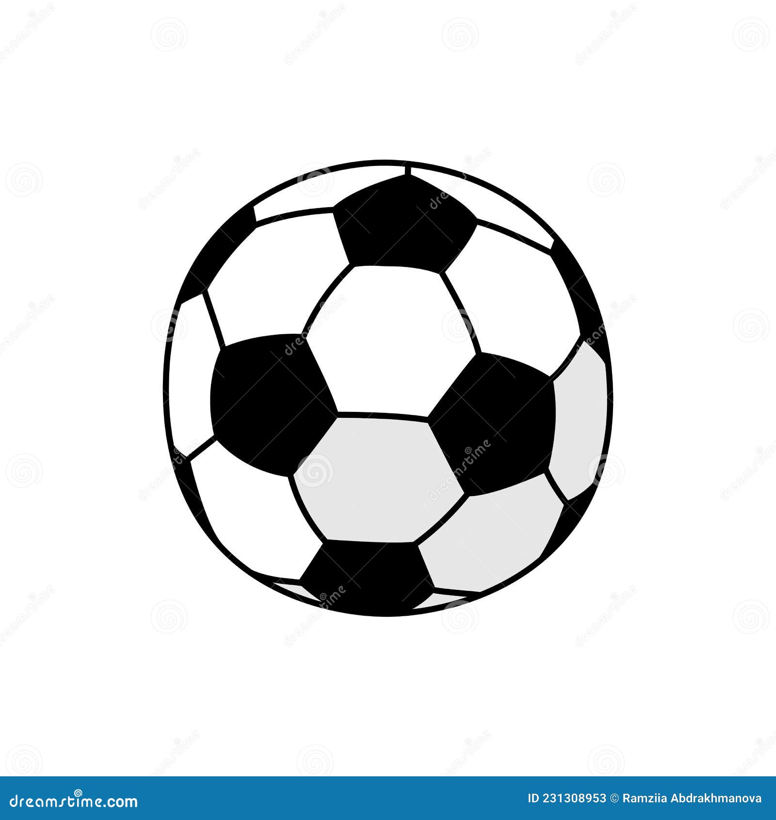 Symbole De Ballon De Football Icône De Balle De Football Vecteurs libres de  droits et plus d'images vectorielles de Ballon de football - iStock