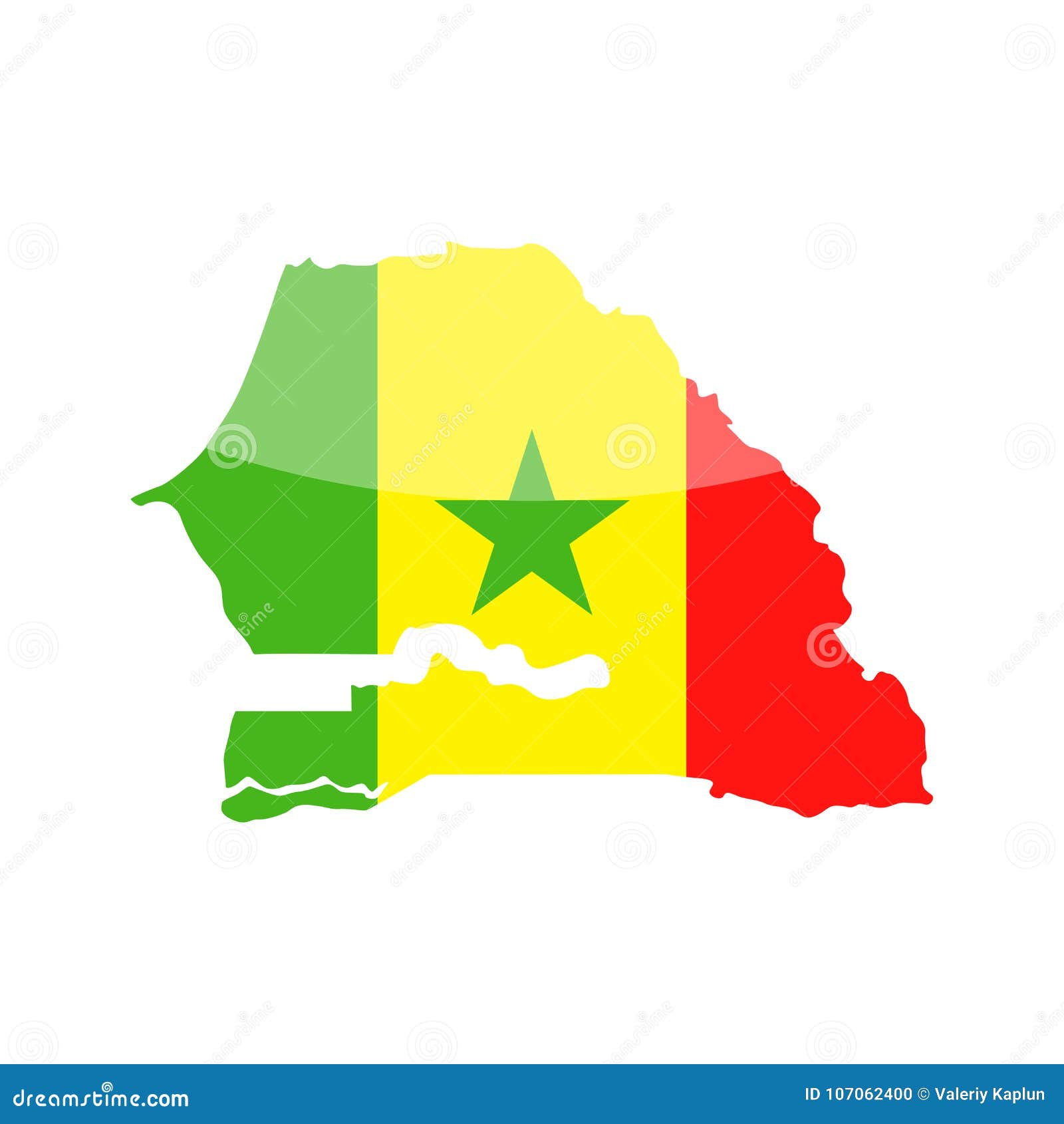 Drapeau pays SENEGAL