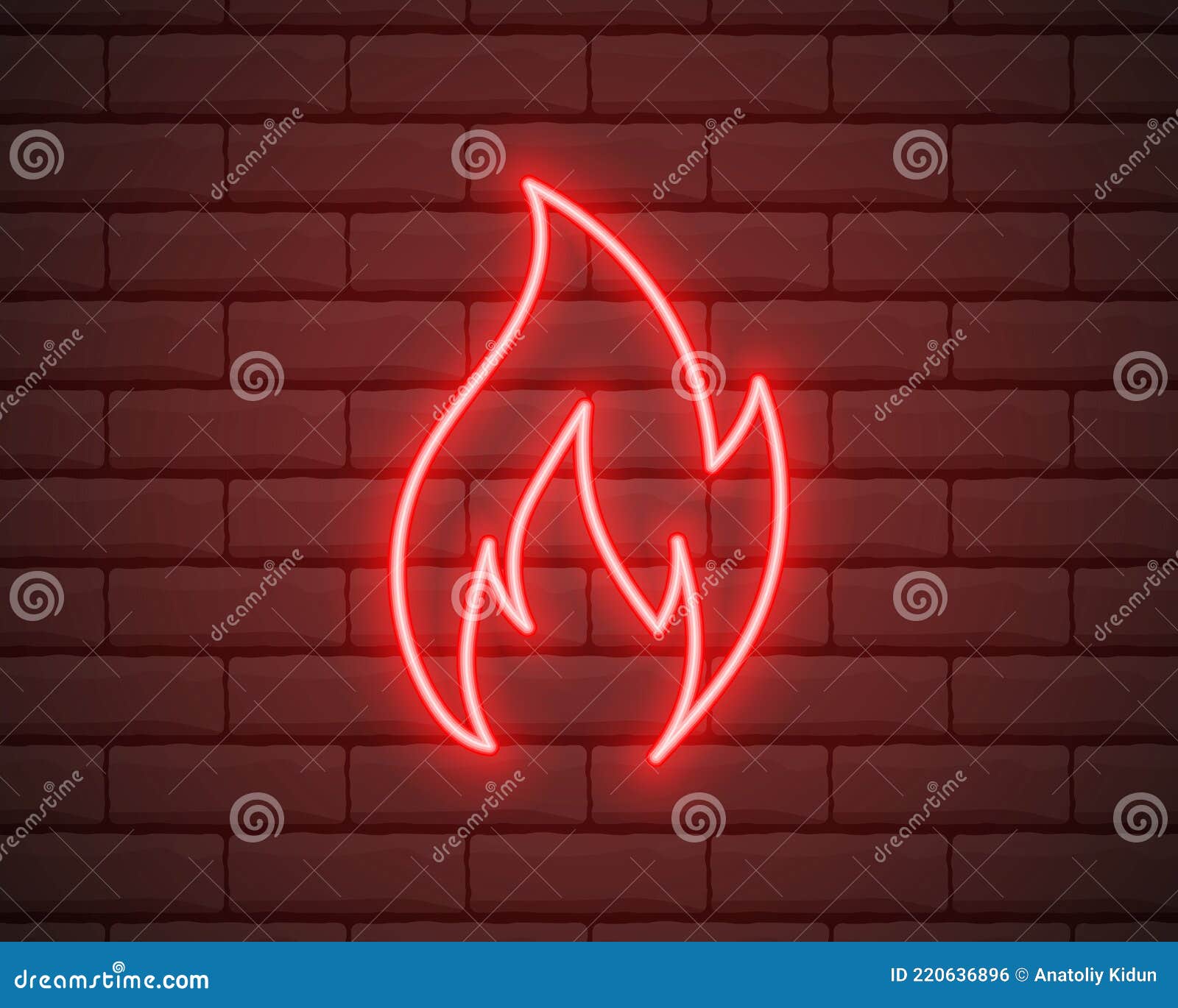 Mur De Flamme De Feu Brillant Sur Transparent