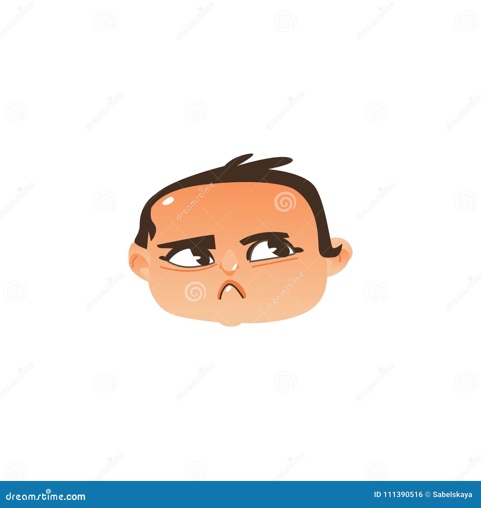 Icone Principale De Bebe Fachee Expression Mefiante De Visage Illustration De Vecteur Illustration Du Noir Comprime Icone Principale De Bebe Fachee Expression Mefiante De Visage Illustration De Vecteur Illustration Du Noir Comprime