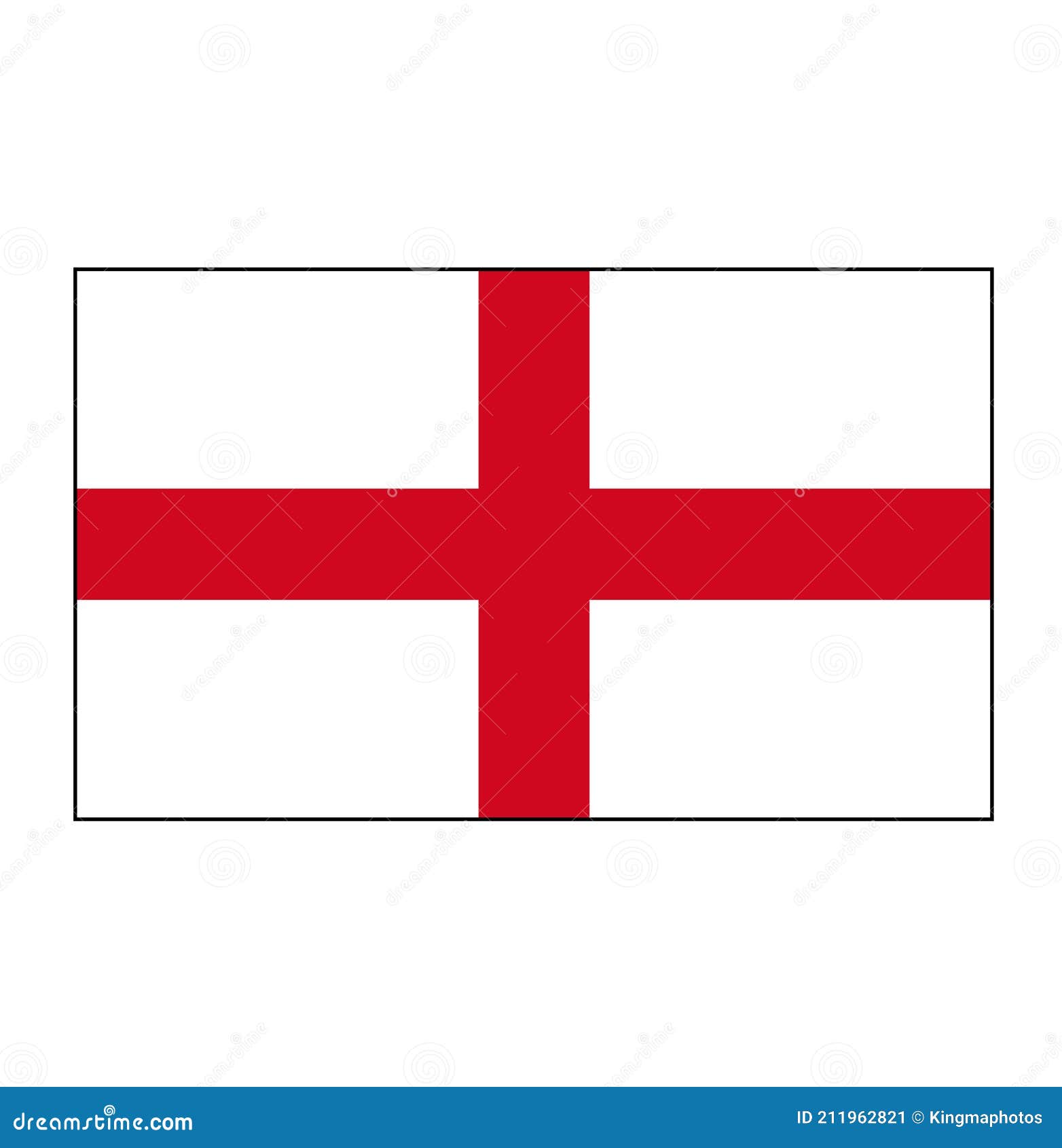 Imprimer Gratuit Drapeau Anglais à Imprimer Icône Rectangle De Vecteur De Drapeau De L'Angleterre Avec La Croix-Rouge Sur Le Blanc Au Royaume-Uni En Europe. Illustration de Vecteur - Illustration du globe, isolement: 211962821