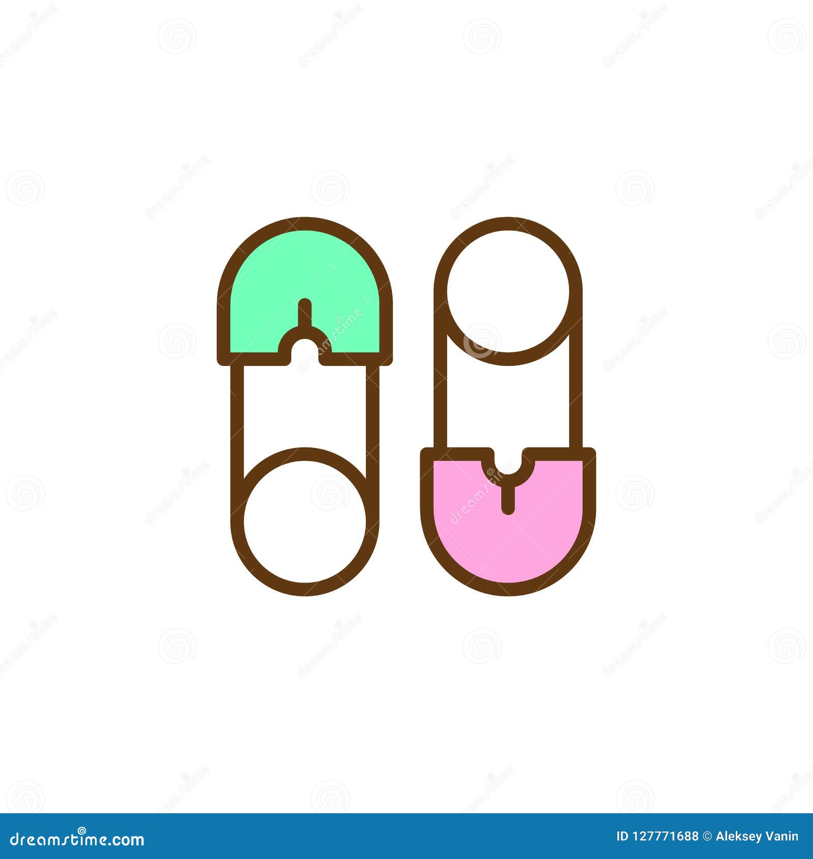 Icone Remplie D Ensemble De Goupille De Securite De Bebe Illustration De Vecteur Illustration Du Vecteur Accessoires Icone Remplie D Ensemble De Goupille De Securite De Bebe Illustration De Vecteur Illustration Du Vecteur Accessoires