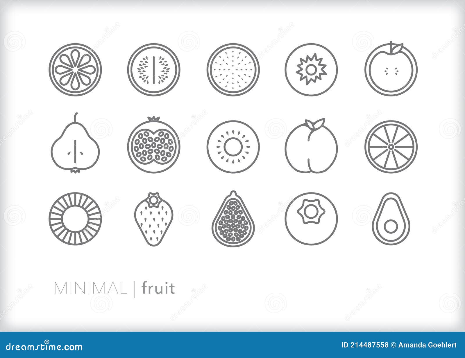 Rideau transparent Aliments sains d'ananas exotiques dans un style