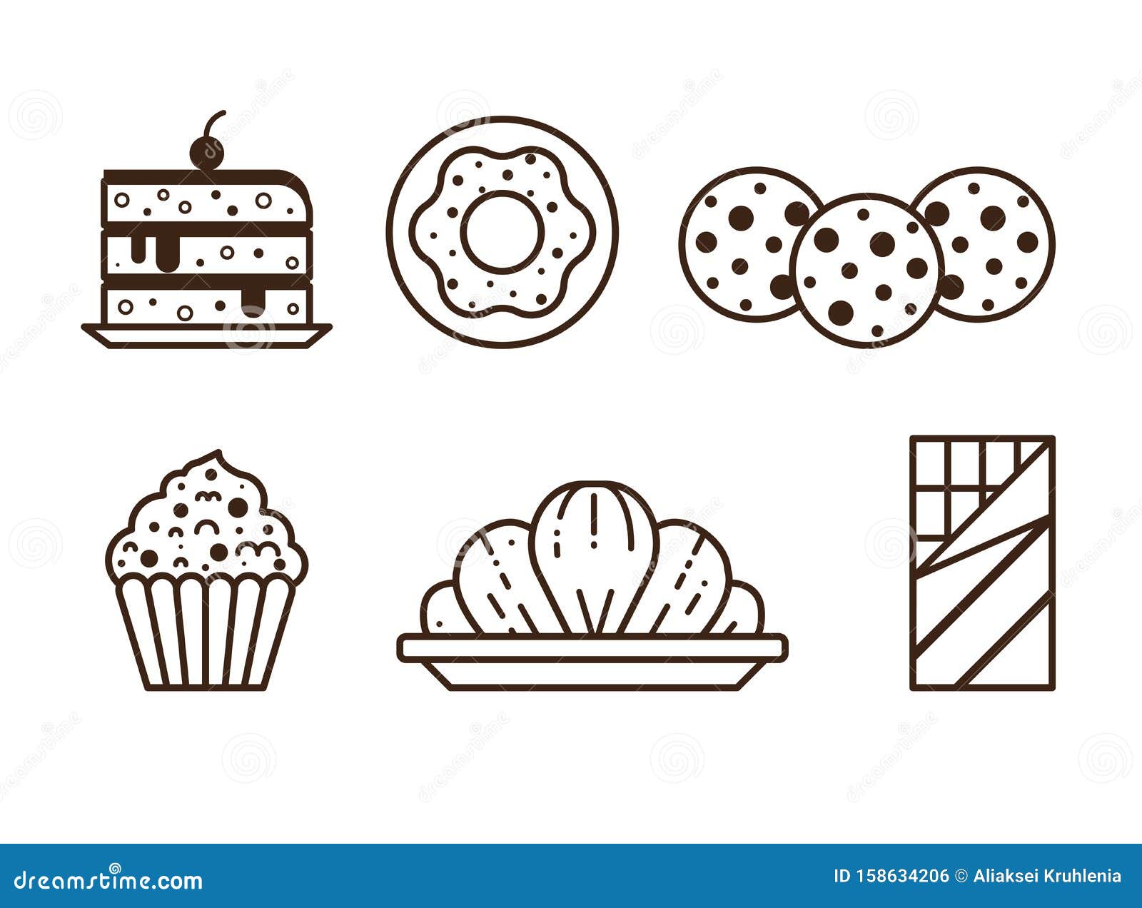 Icones Des Lignes De Chocolat Et Desserts Sucres A La Patisserie Illustration De Vecteur Illustration Du Cafe Camaieu Icones Des Lignes De Chocolat Et Desserts Sucres A La Patisserie Illustration De Vecteur Illustration Du Cafe Camaieu