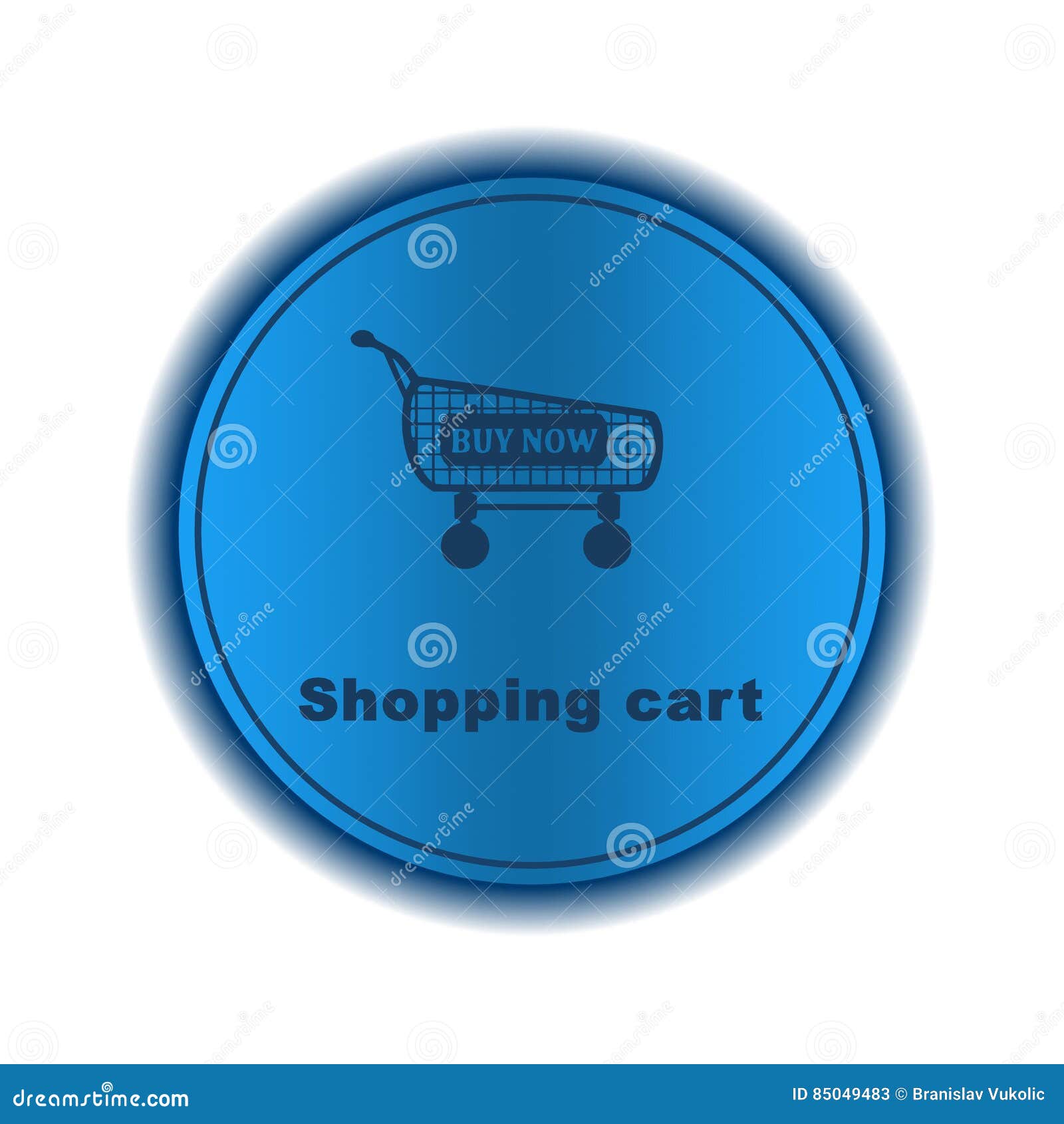 Icône De Caddie, Signe, Illustration Illustration Stock Illustration