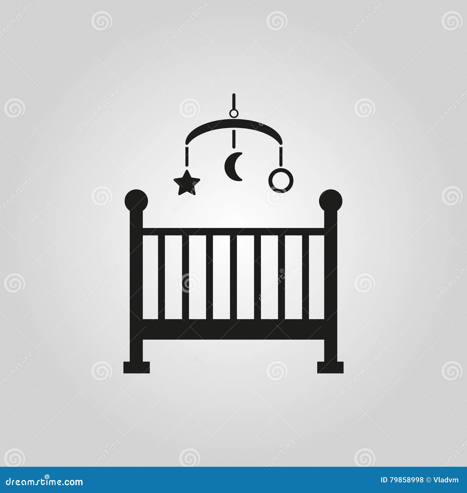 Icone Du Lit Des Enfants Conception De Lit De Bebe Berceau Et Maison Symbole D Infirmiere Web Dessin Ai App Logo Objet Plat Imag Illustration De Vecteur Illustration Du Gosse Materiel