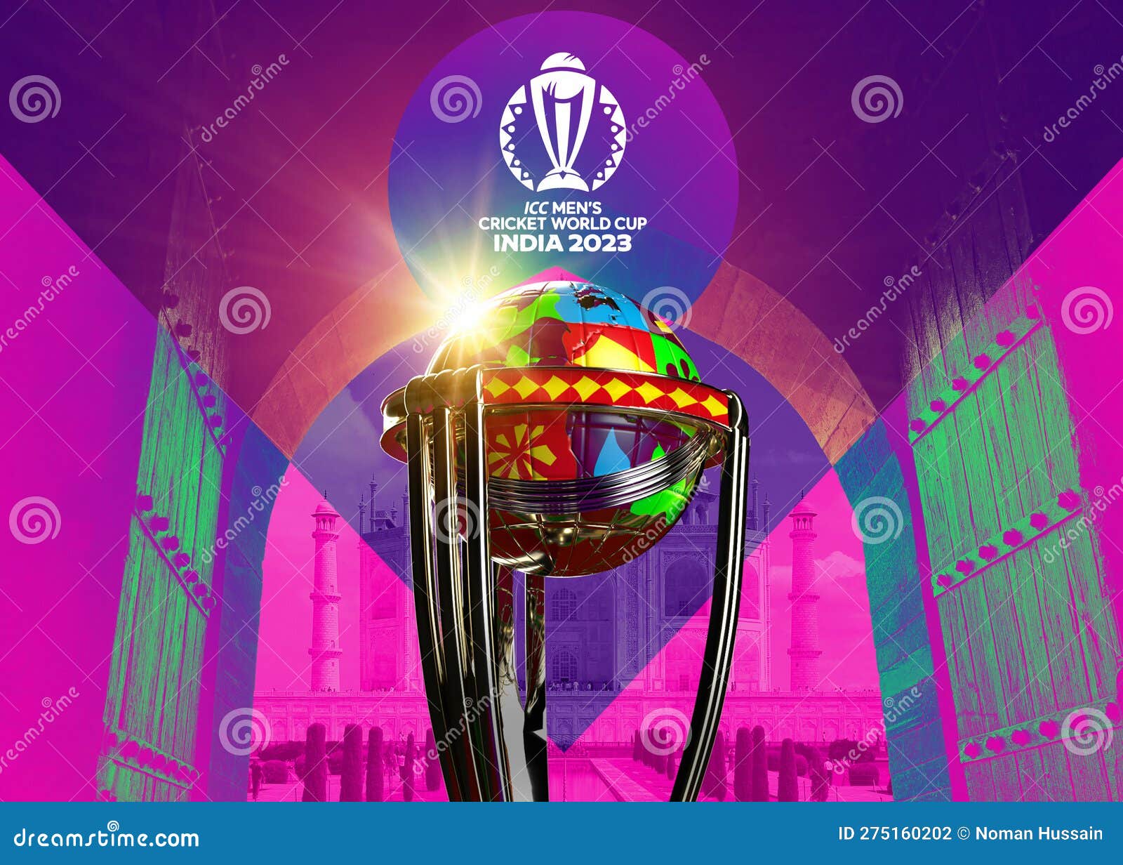 Icc Mens Cricket World Cup 2023 In India Fotografía Editorial