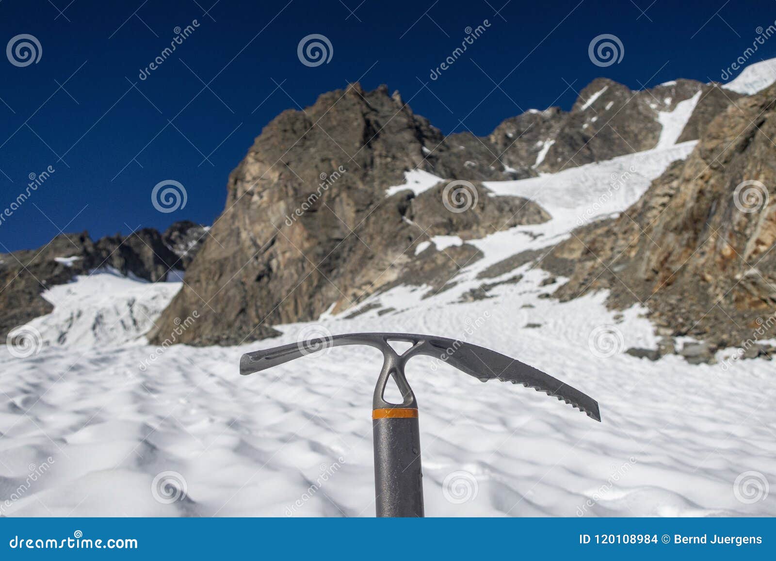 Ice axe stock photo. Image of watze, snow, safety, hiking 120108984