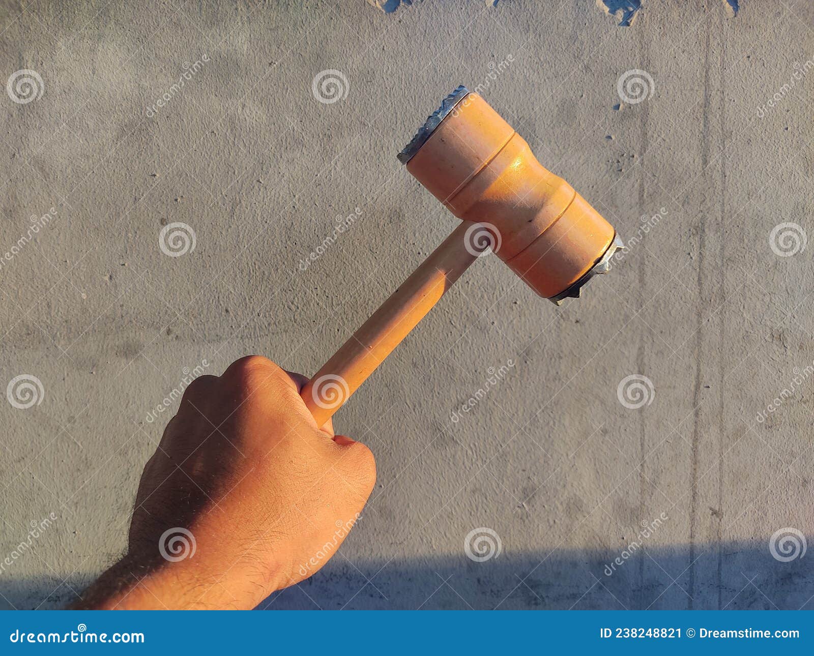 Ice breaker hammer stock image. Image of food, iron 238248821