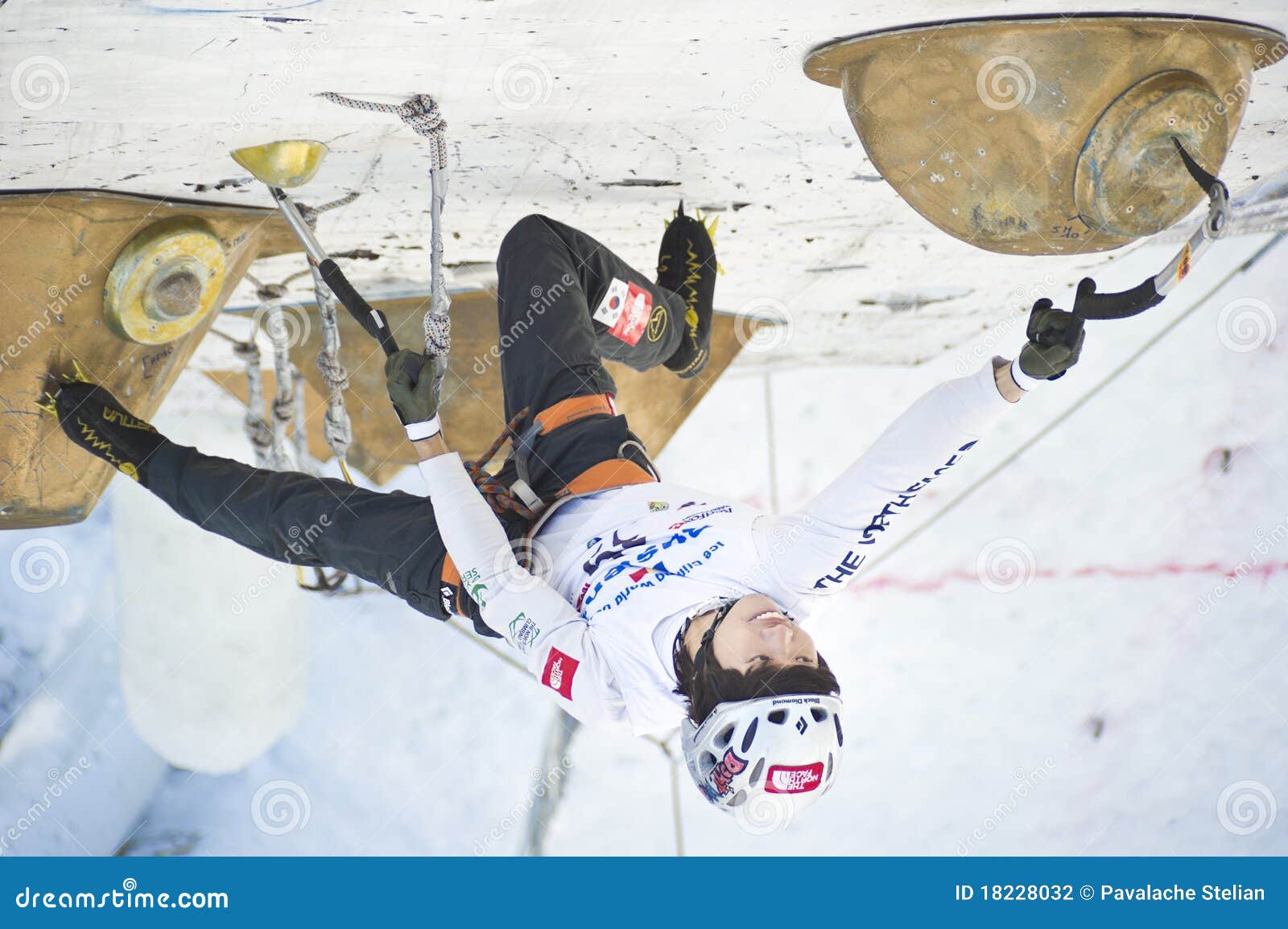 Ice Climbing World Championship 2011 Editorial Photography Image of