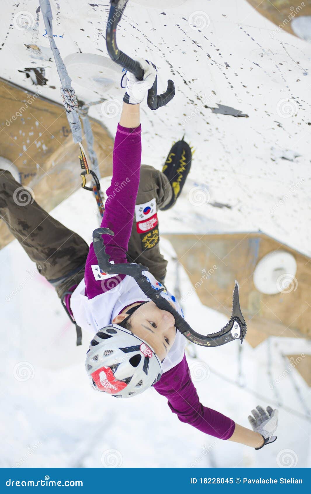 Ice Climbing World Championship 2011 Editorial Image Image of
