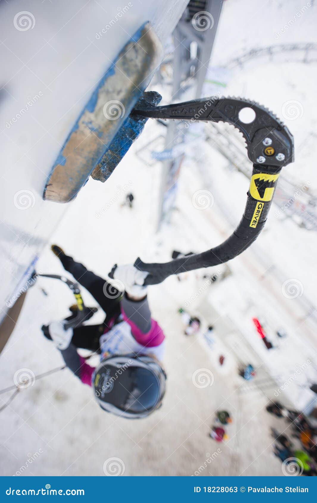 Ice Climbing World Championship 2011 Editorial Stock Photo Image of