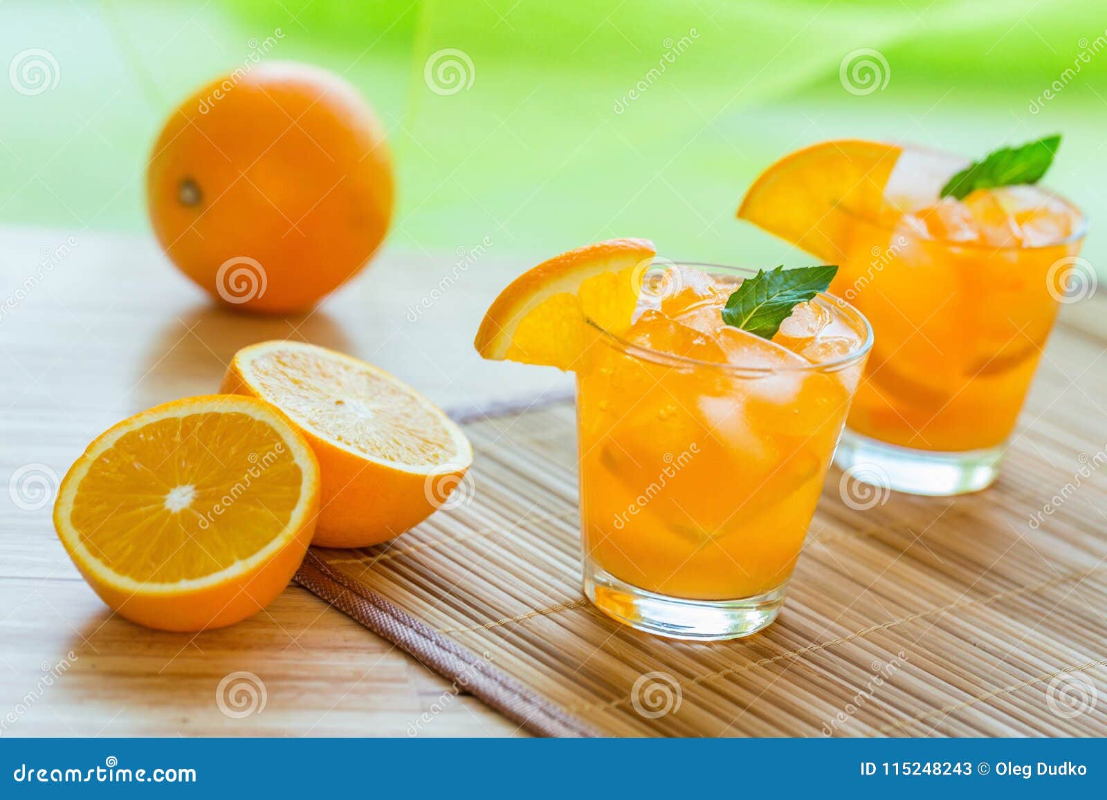 Ice Cold Orange Juice stock image. Image of glass, drink - 115248243