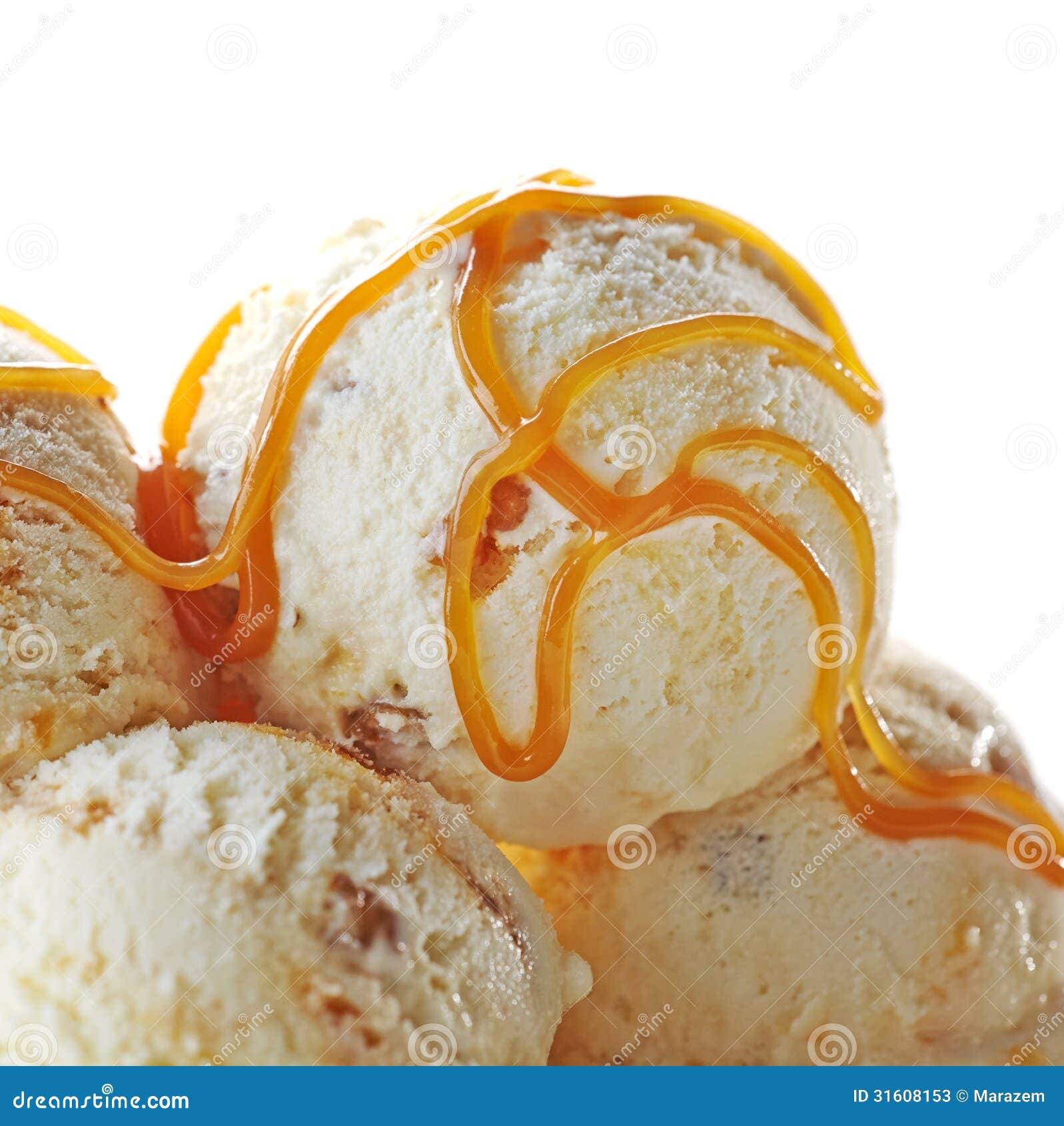 https://thumbs.dreamstime.com/z/ice-cream-balls-decorated-caramel-sauce-white-background-31608153.jpg