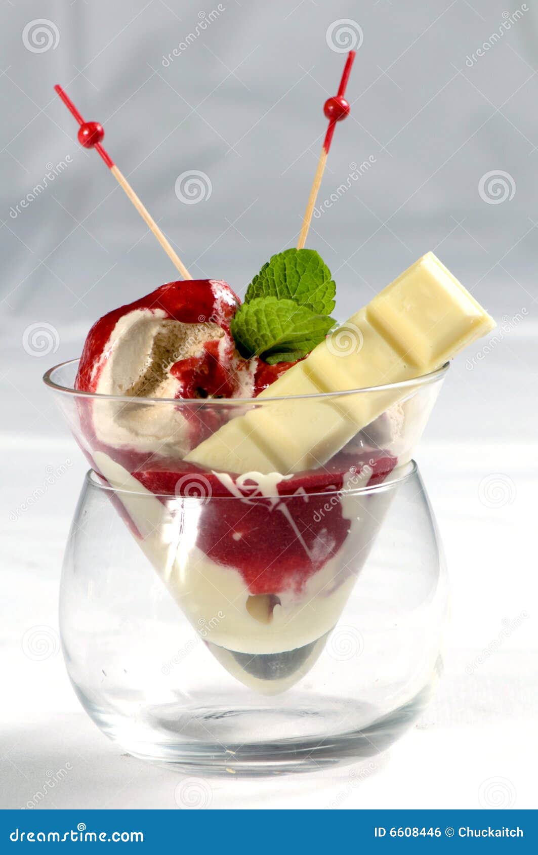 Ice cream berry delight stock photo. Image of mint, chocolate 6608446