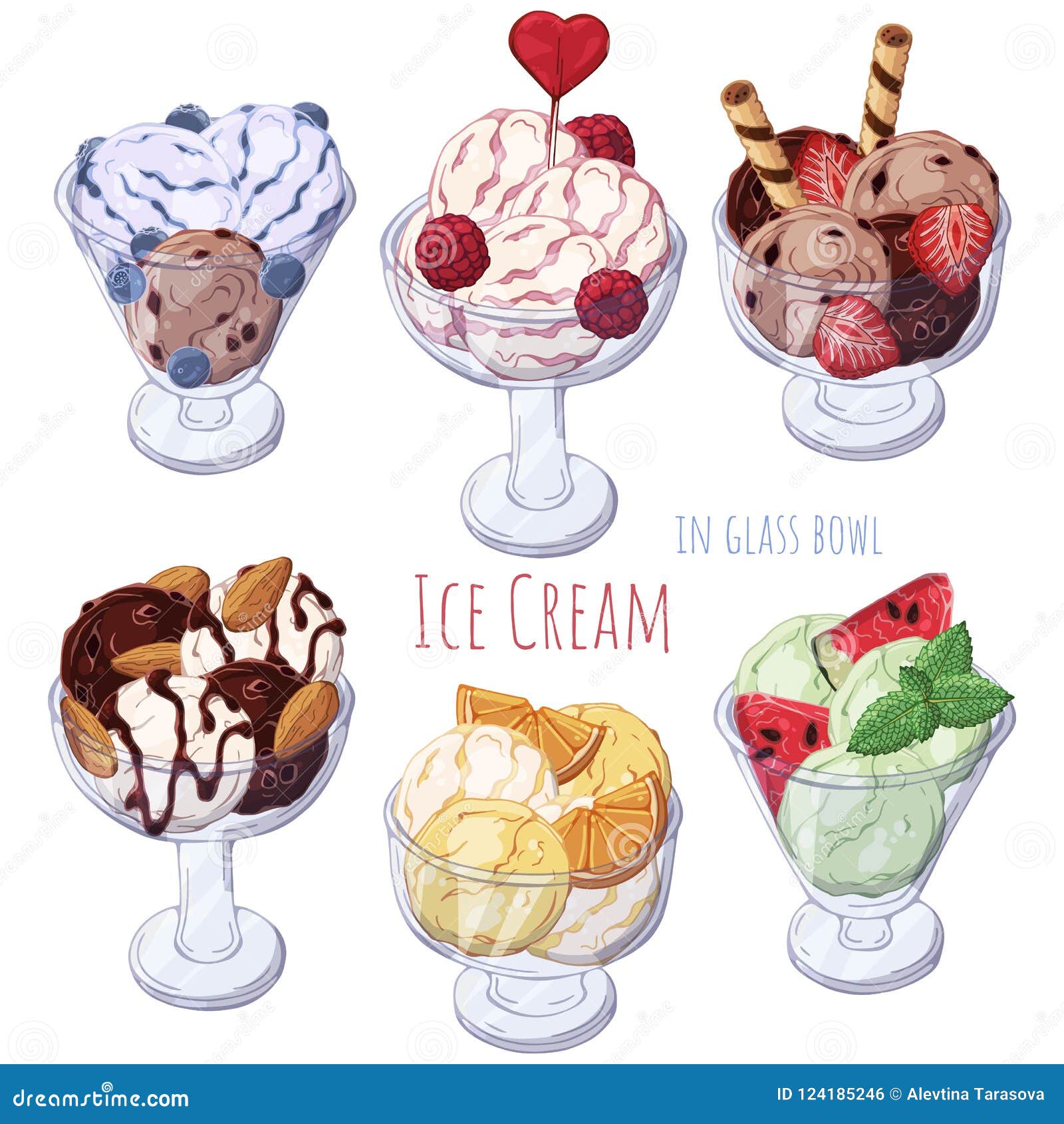 Download Ice Cream, Bowl, Sundae. Royalty-Free Vector Graphic