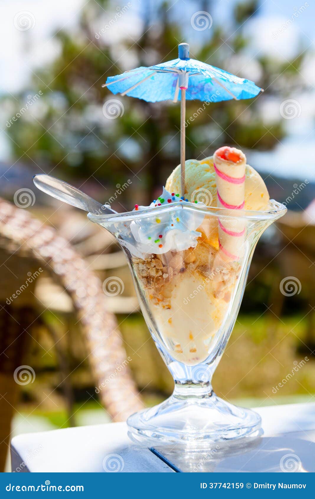 Ice cream stock image. Image of beach, ball, icecream 37742159