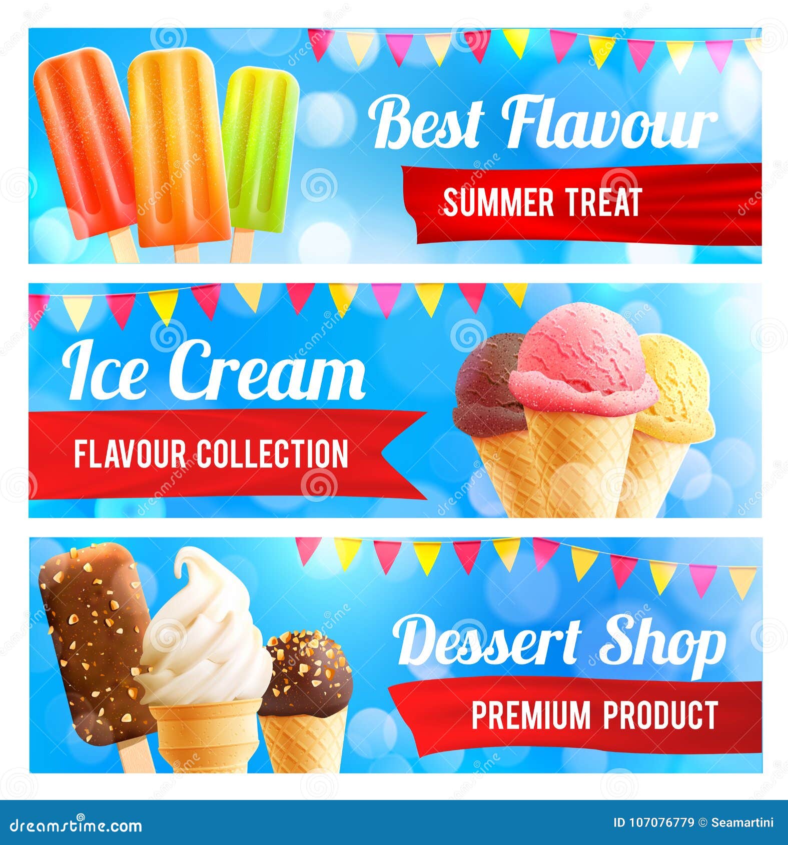 Download Ice Cream, Dessert, Summer. Royalty-Free Vector Graphic