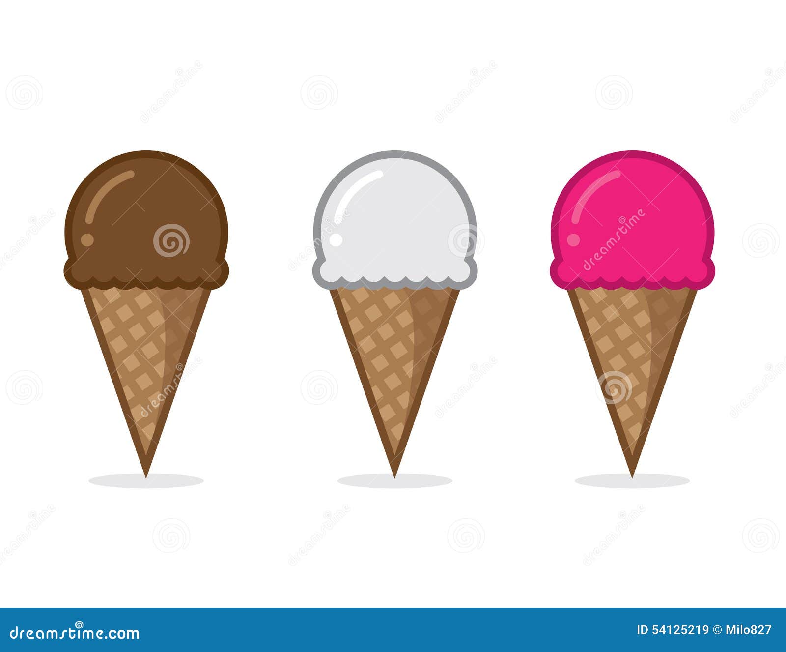 ice cream cone flavors