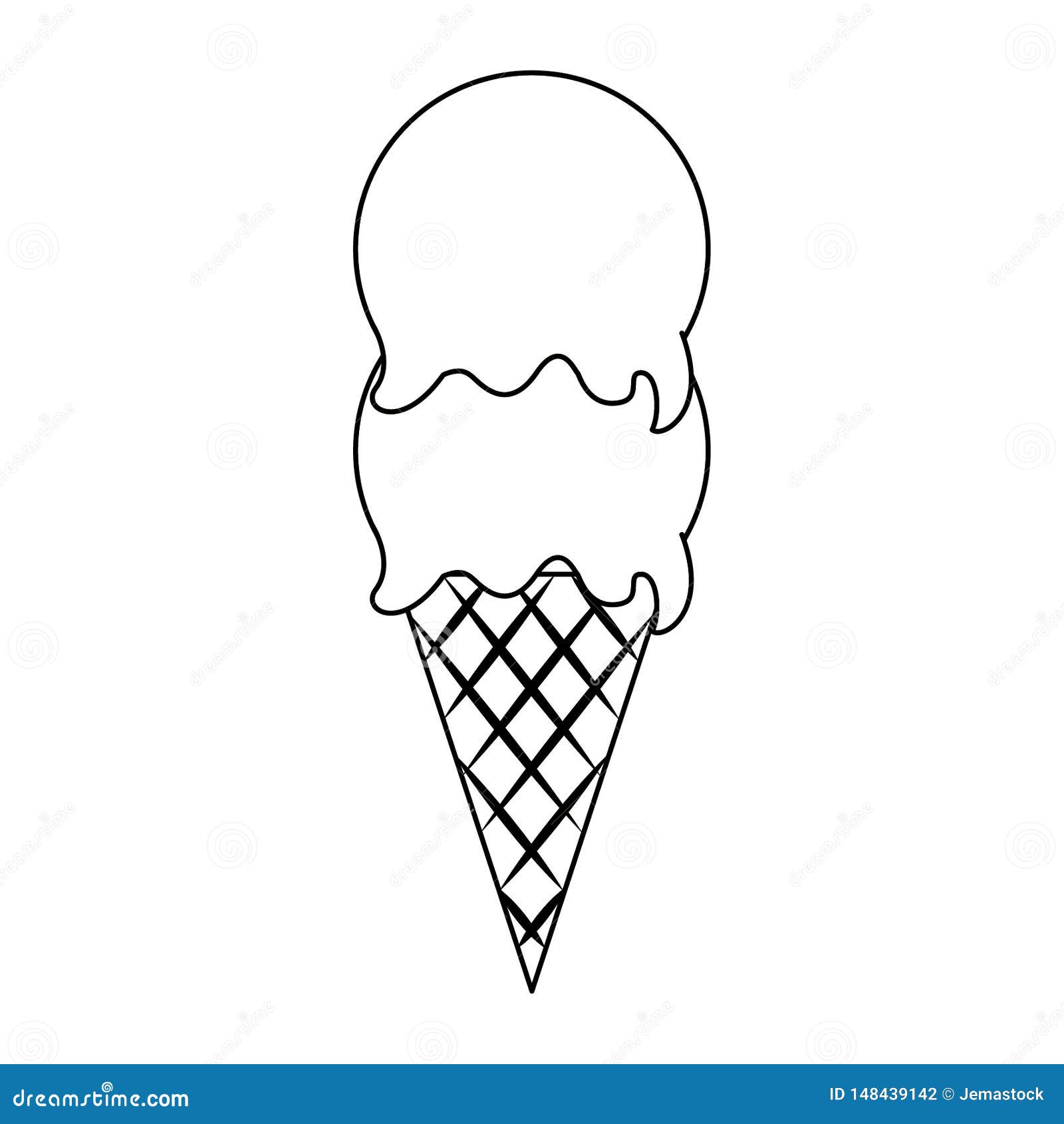 https://thumbs.dreamstime.com/z/ice-cream-cone-two-scoops-black-white-ice-cream-cone-two-scoops-vector-illustration-graphic-design-148439142.jpg