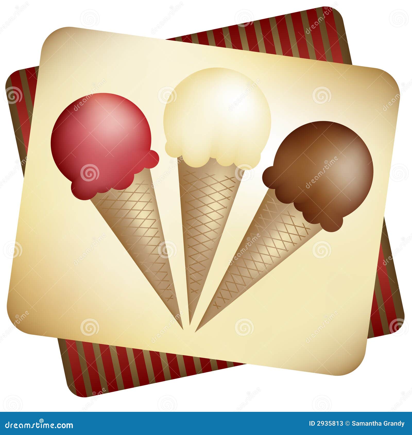 Download Ice Cream, Sundae Cone, Cartoon Ice Cream. Royalty-Free