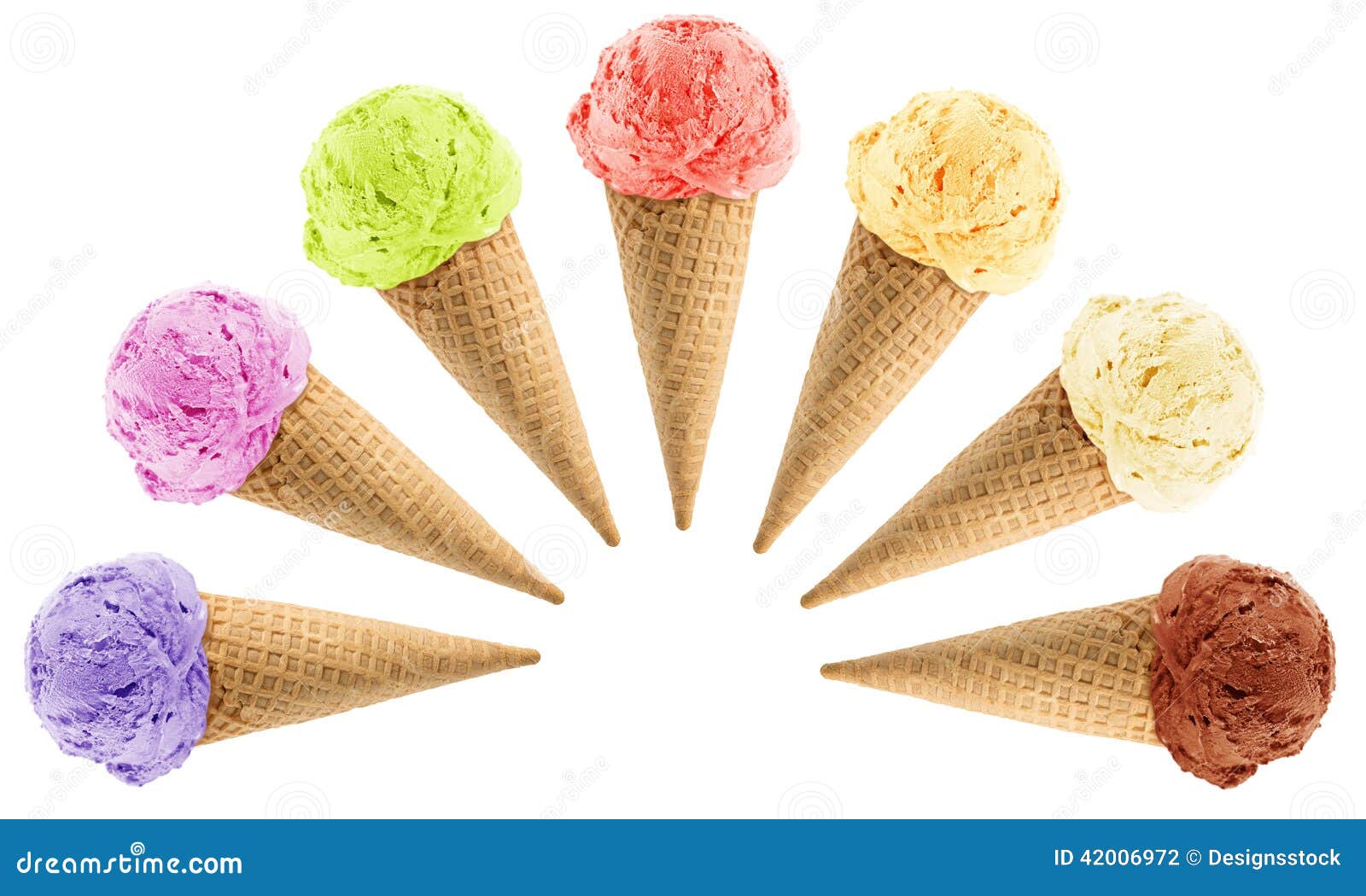 ice cream cones