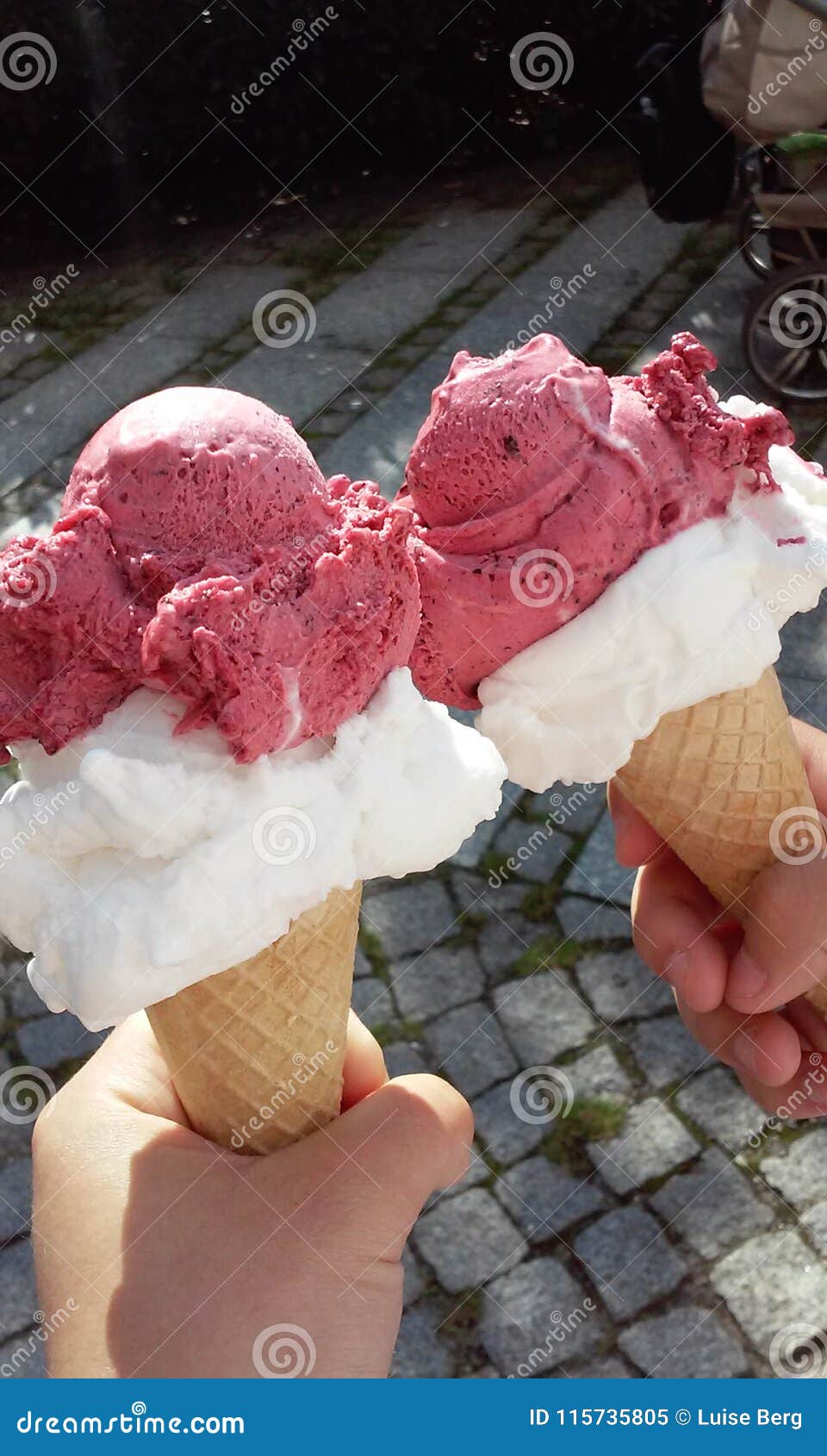 Ice cream stock image. Image of cream, yummy, germany 115735805