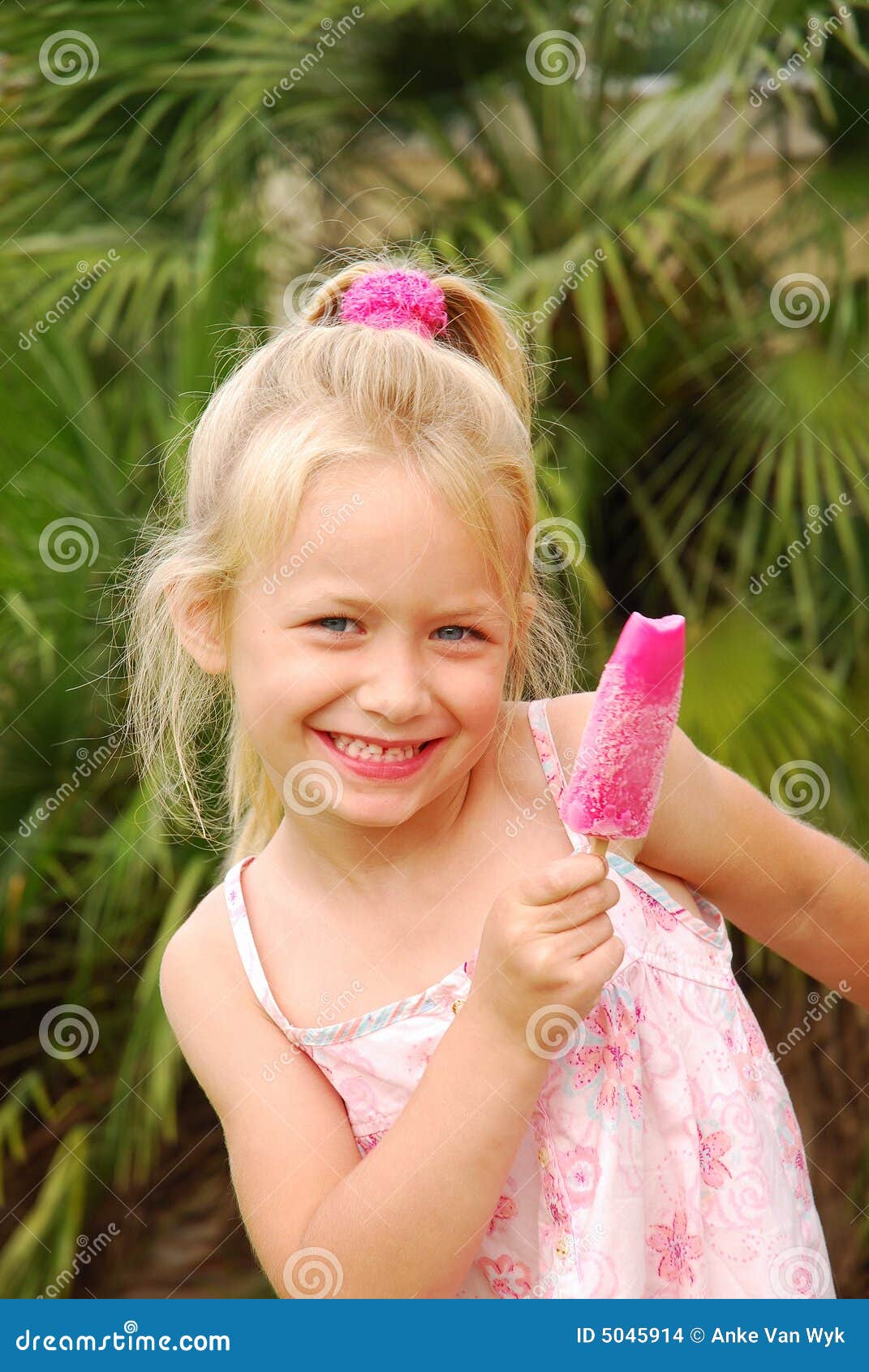 Ice-cream girl stock photo. Image of icecream, face, holds - 5045914