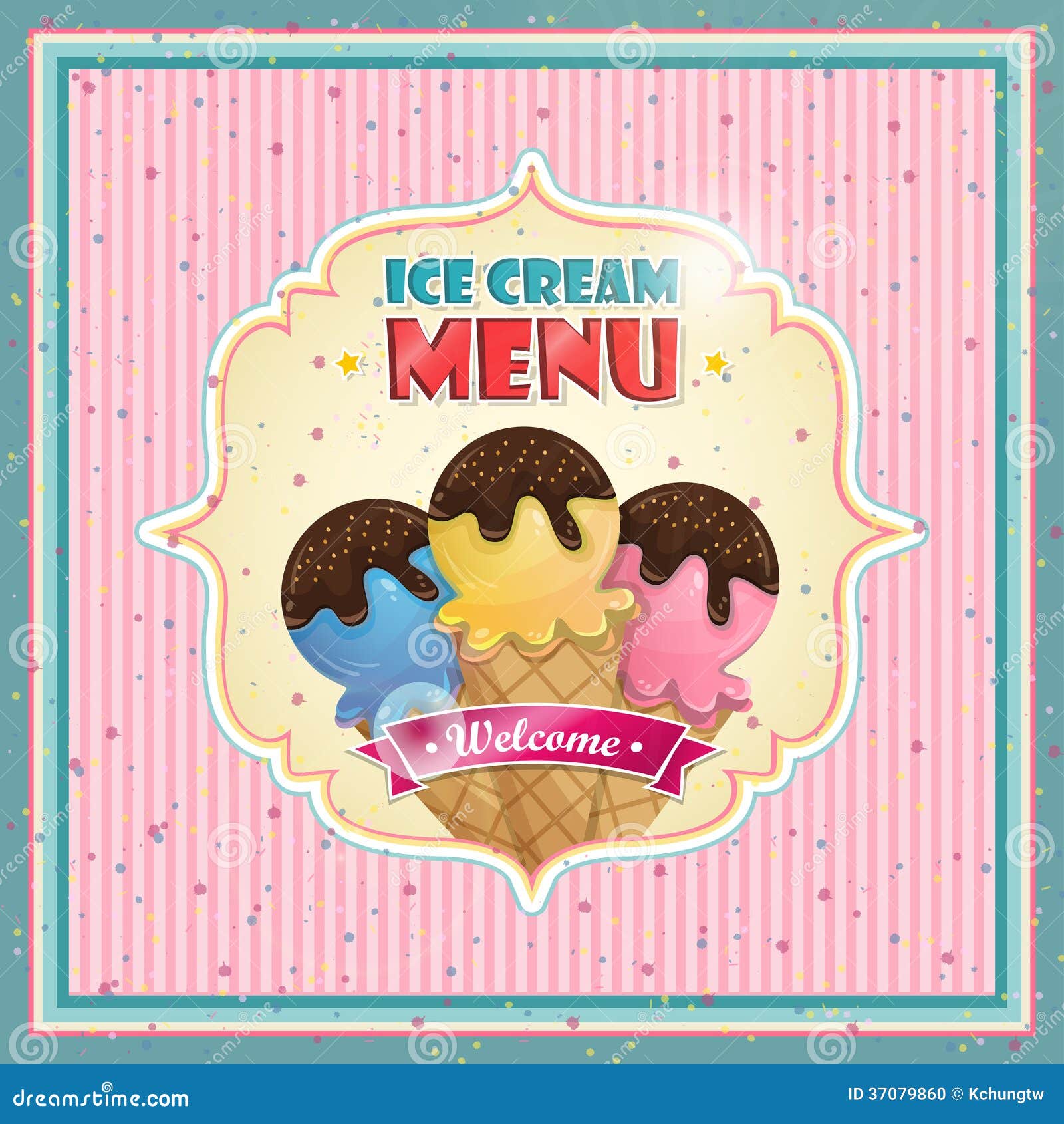 Ice cream menu cover stock vector. Image of concept, order 37079860 Ice cream menu cover stock vector. Image of concept, order 37079860