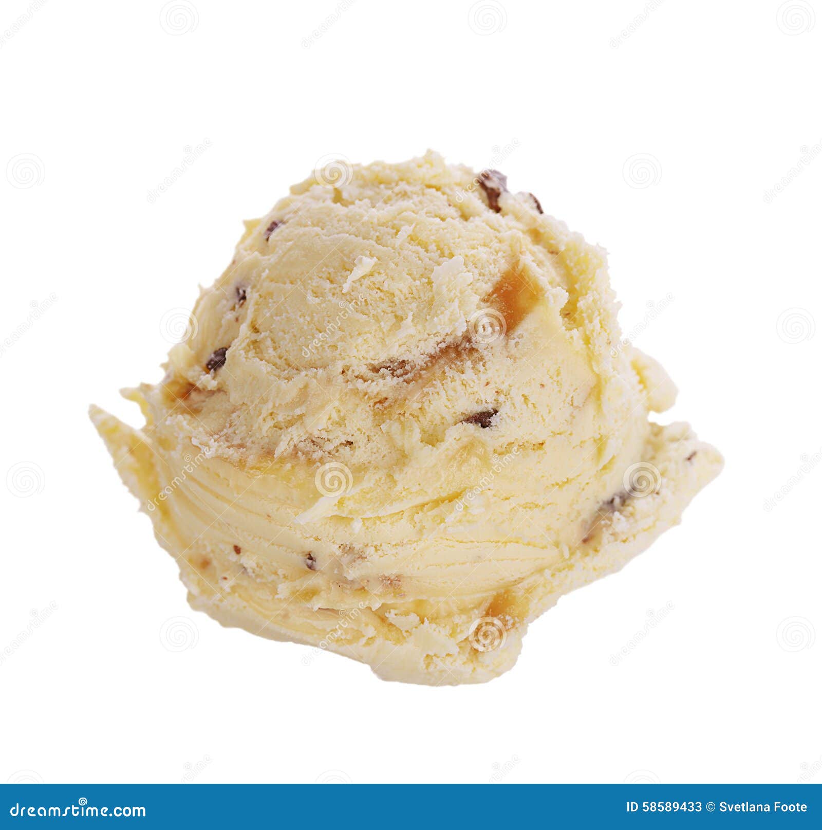 Ice Cream Scoop stock image. Image of snack, white, unhealthy 58589433
