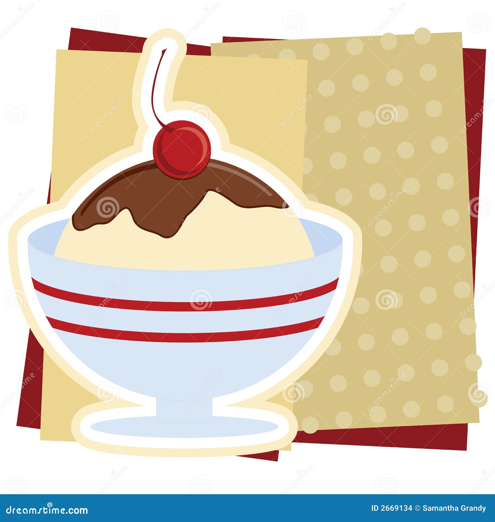 clipart ice cream sundaes - photo #40