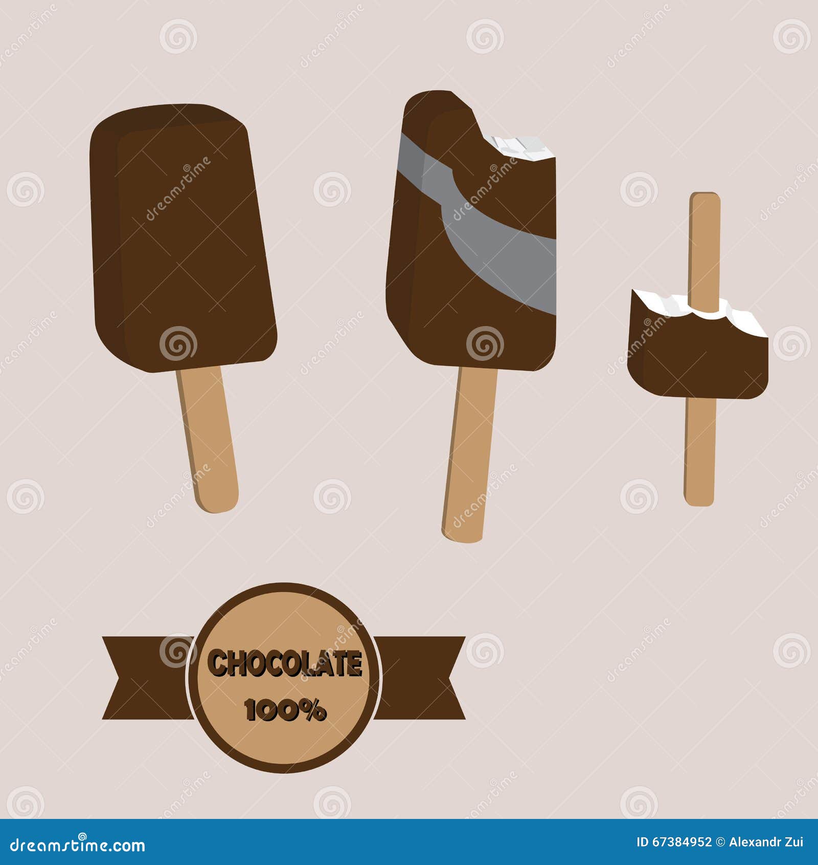 Ice cream sundae stock vector. Illustration of dondurma - 67384952