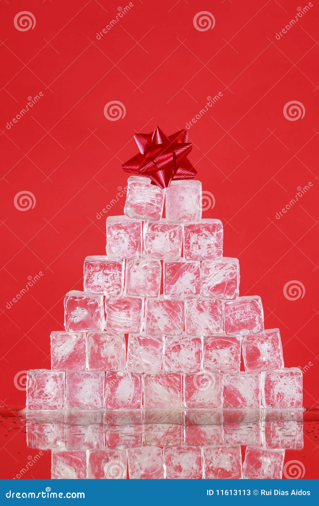 Ice cube christmas tree stock image. Image of imaginative - 11613113