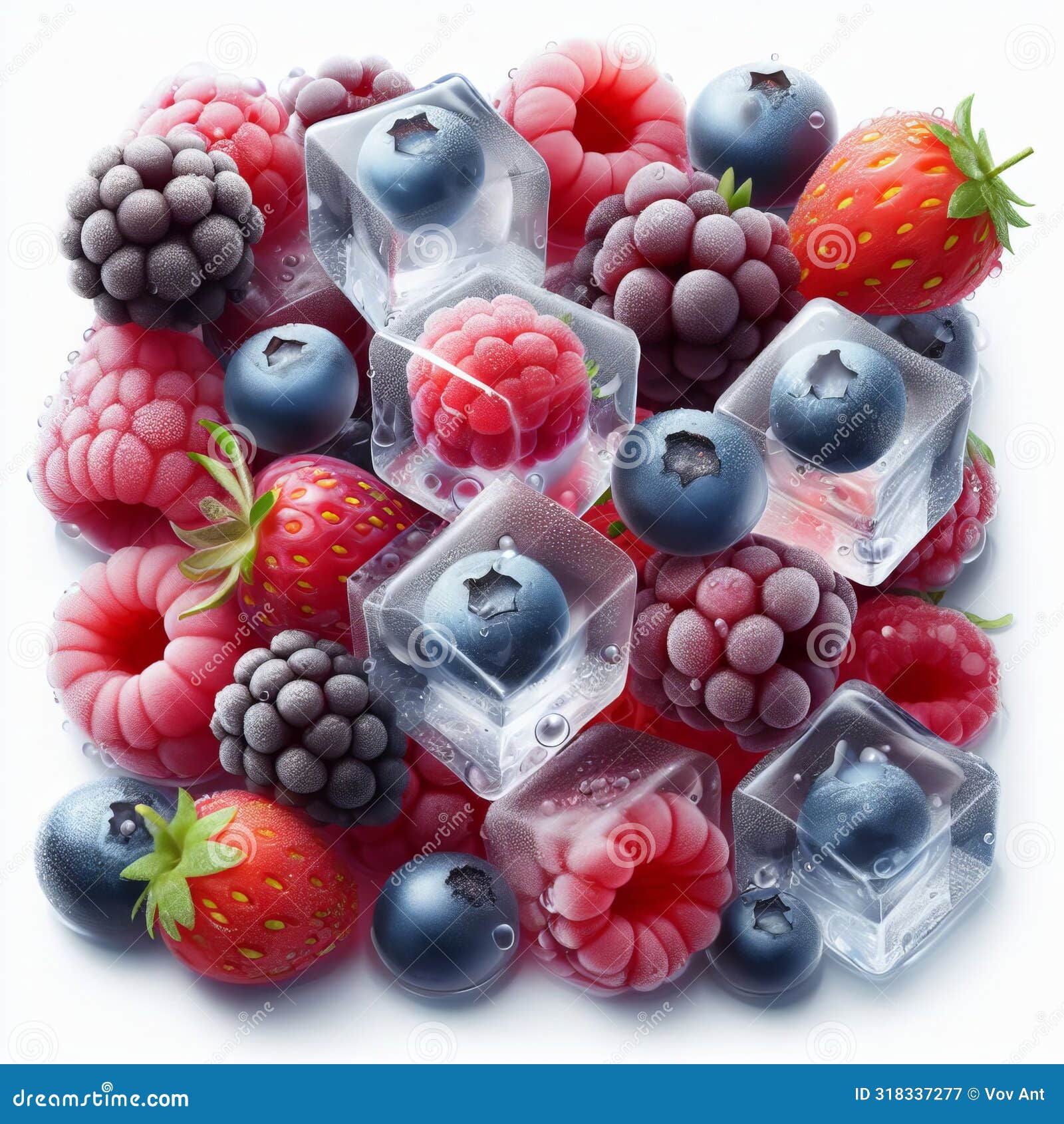 ice cubes with berries ice cubes with whole berries frozen ins