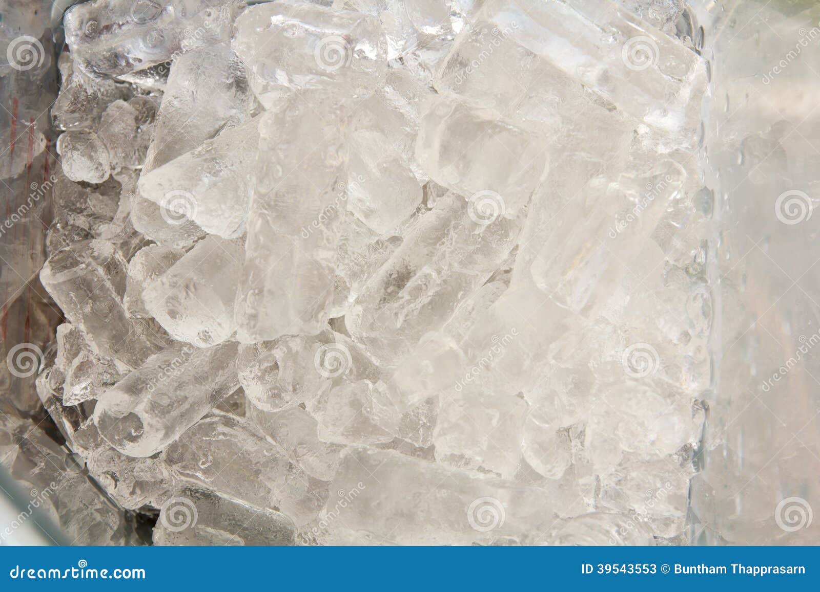 Ice Cubes in Blender Machine Stock Image Image of fashioned, handle