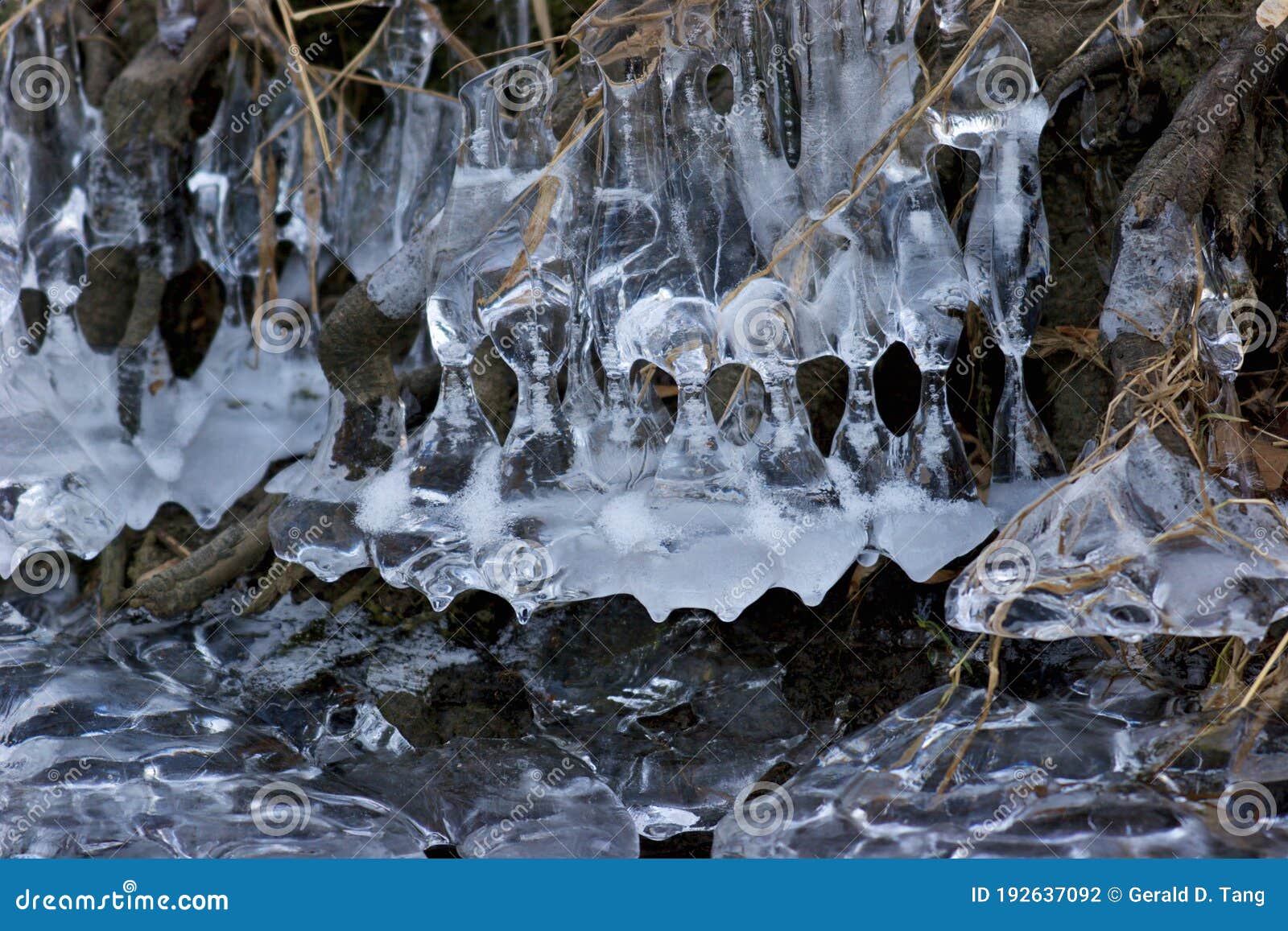 ice formations at creek  705209