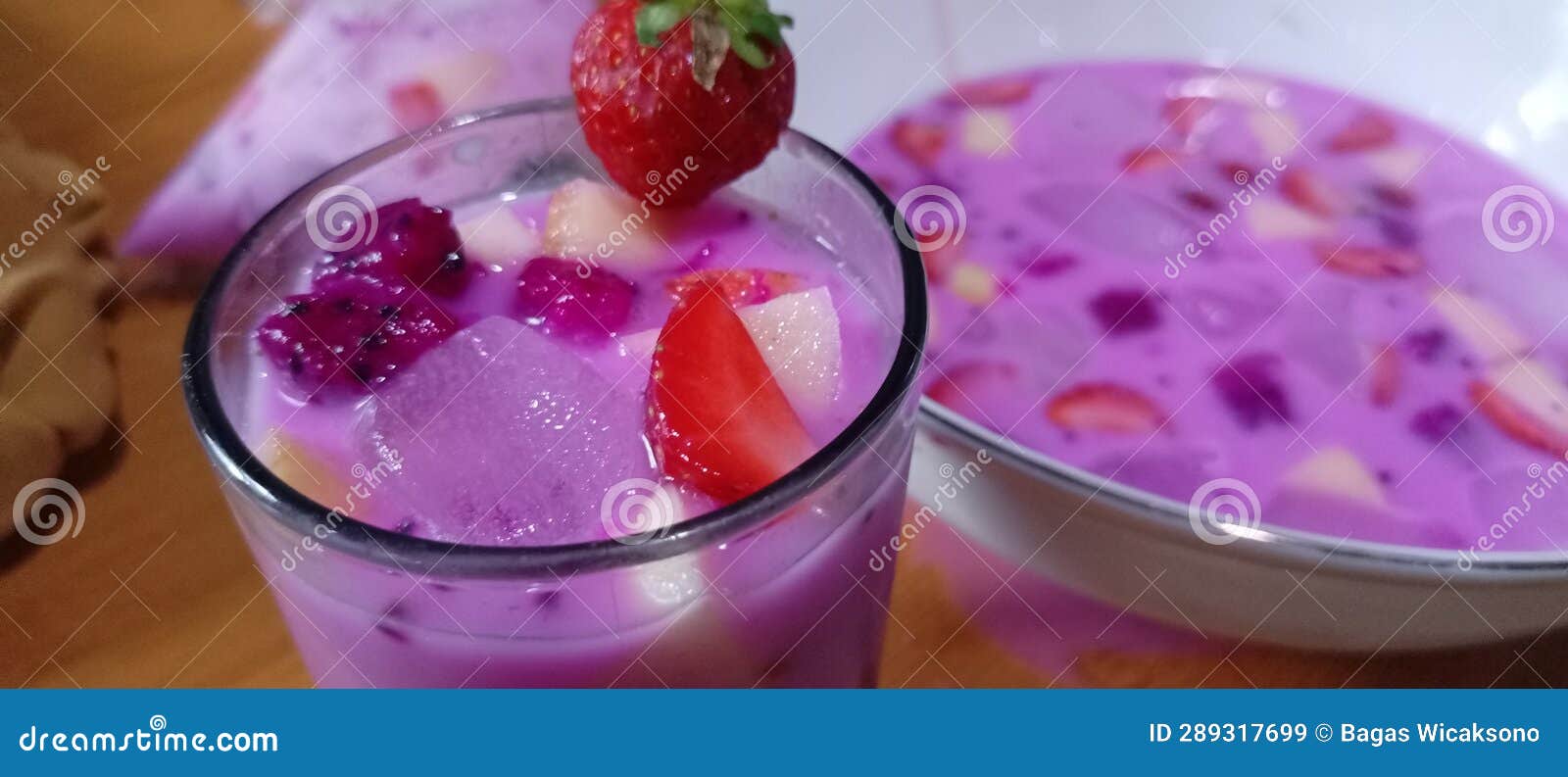 Ice fruit milk stock image. Image of kolang, kaling 289317699