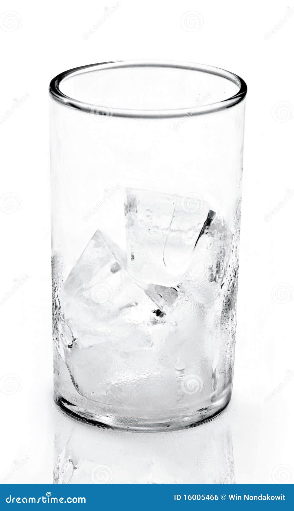 Ice in glass stock photo. Image of refresh, transparent 16005466