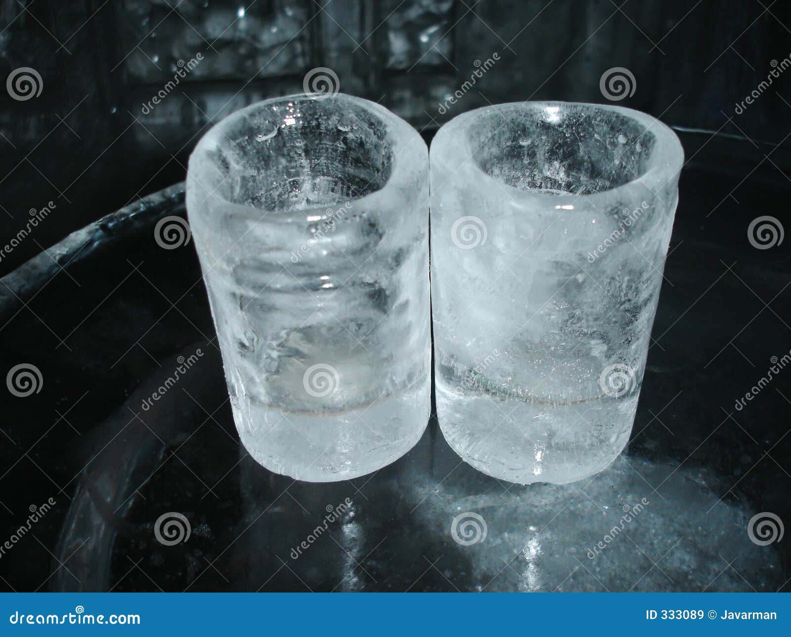 Ice Glasses Royalty Free Stock Images Image 333089