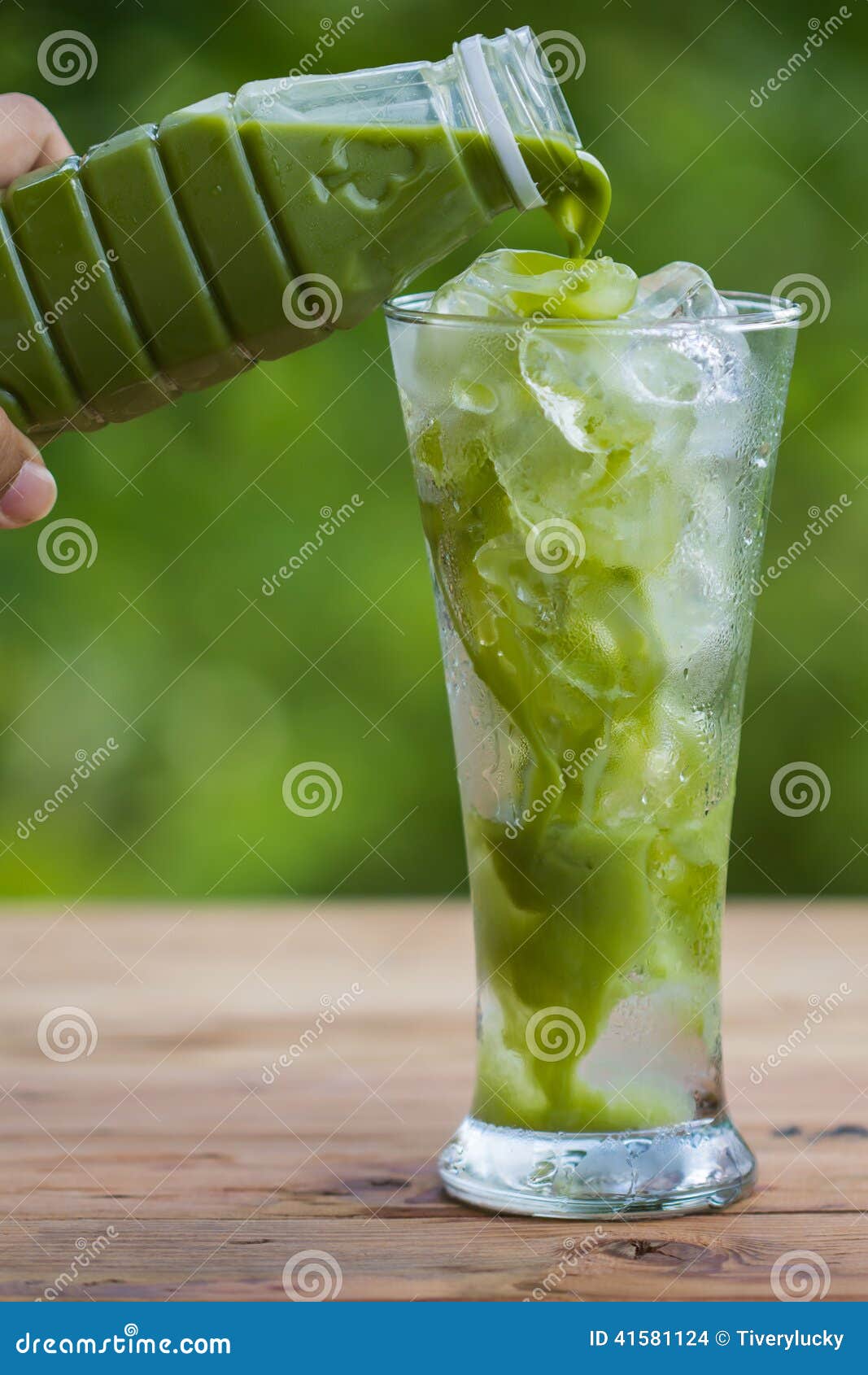 Ice green tea stock photo. Image of background, appetizing 41581124